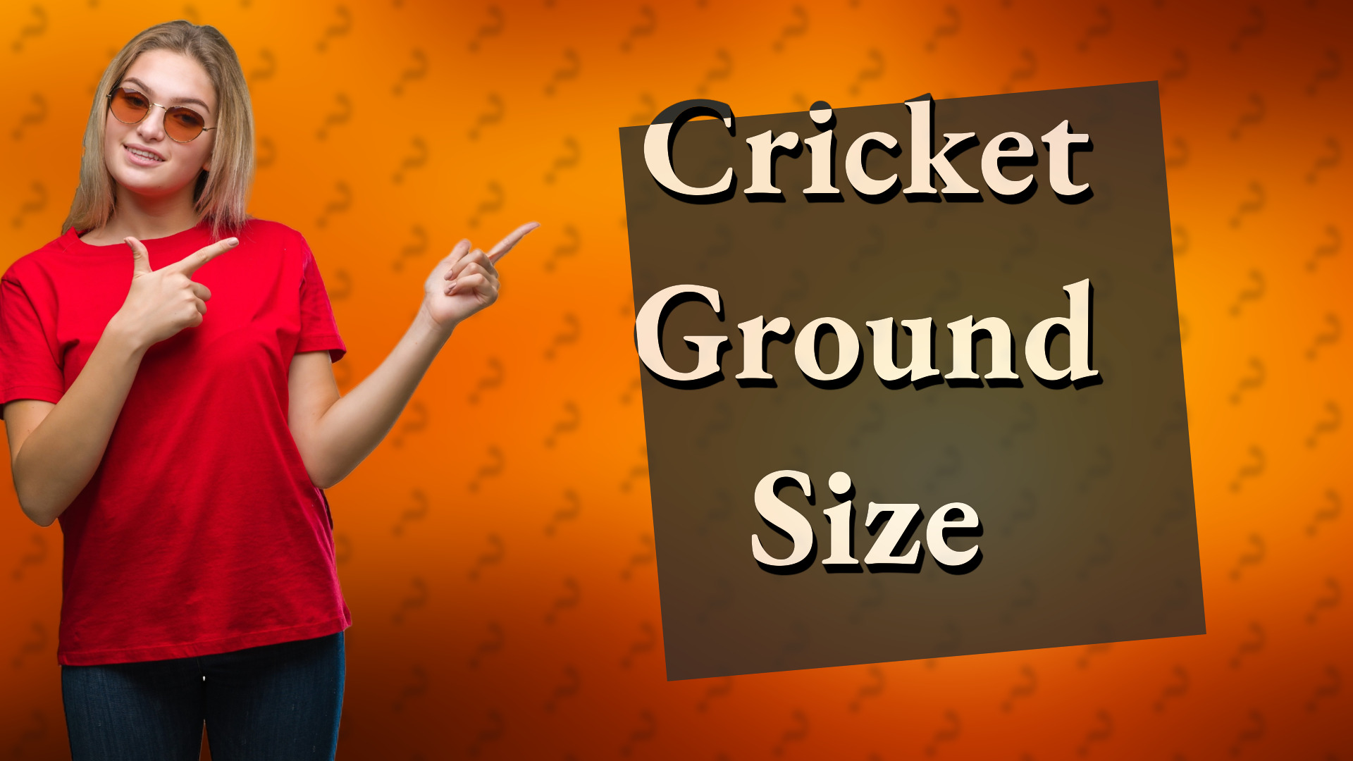 Cricket Ground Size