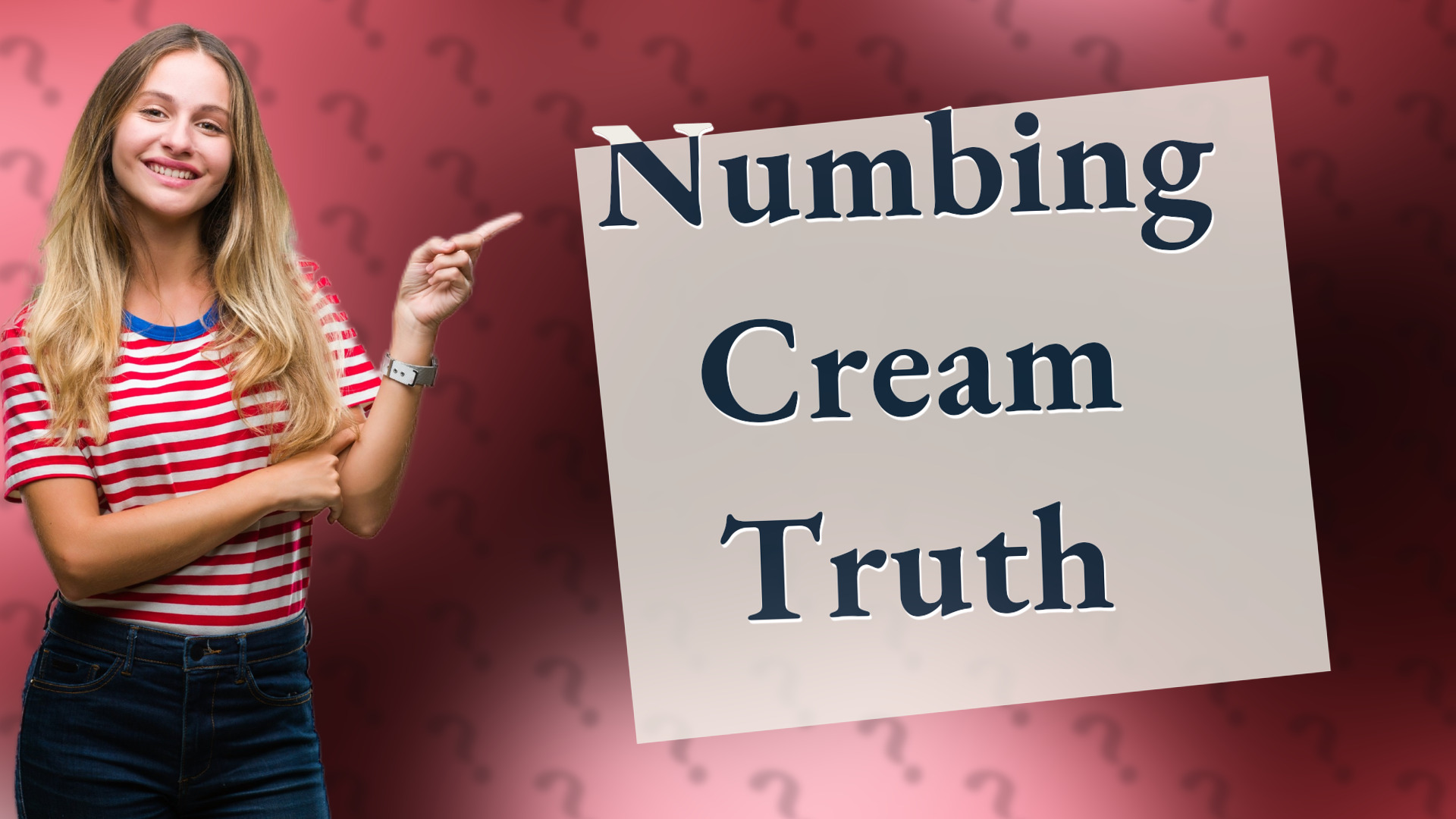 Numbing Cream Truth