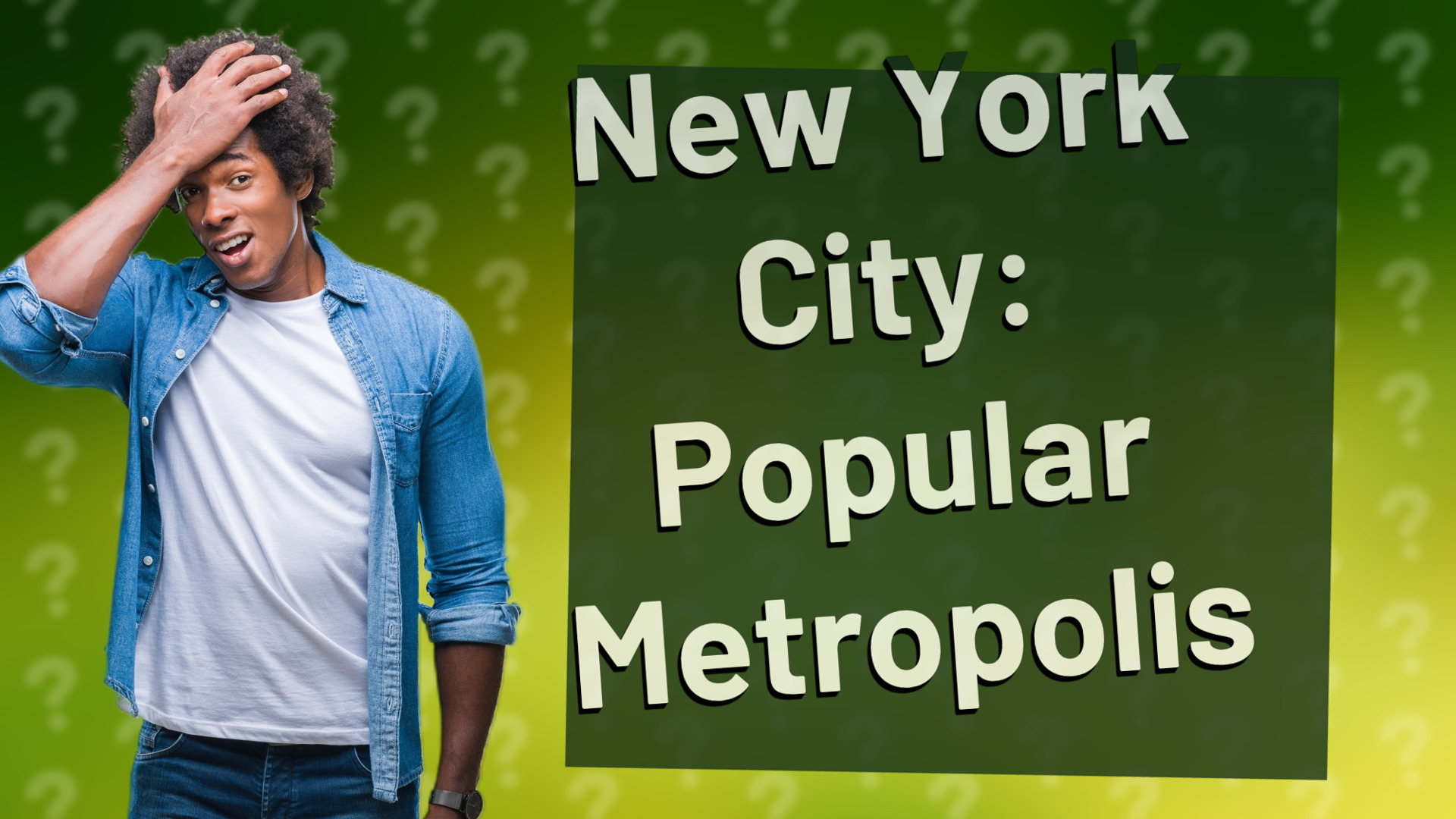 New York City: Popular Metropolis