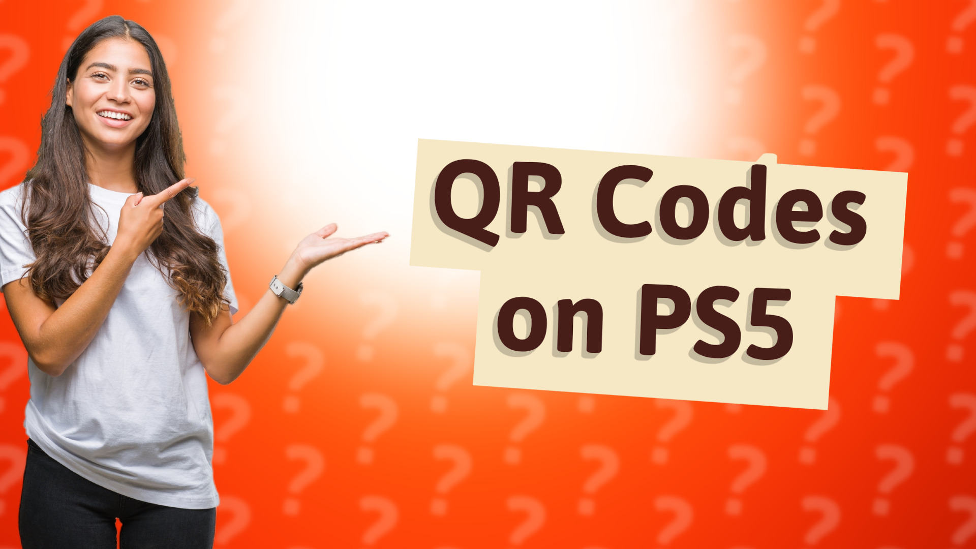 QR Codes on PS5