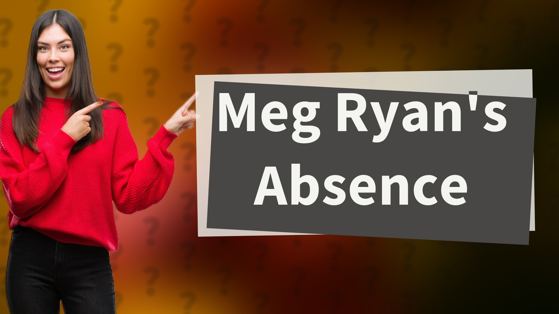 Meg Ryan's Absence