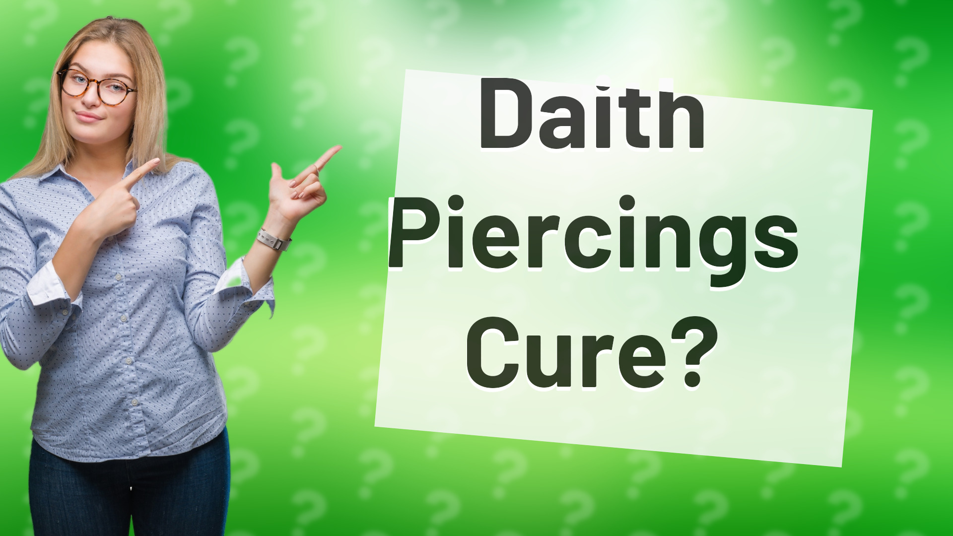 Daith Piercings Cure?