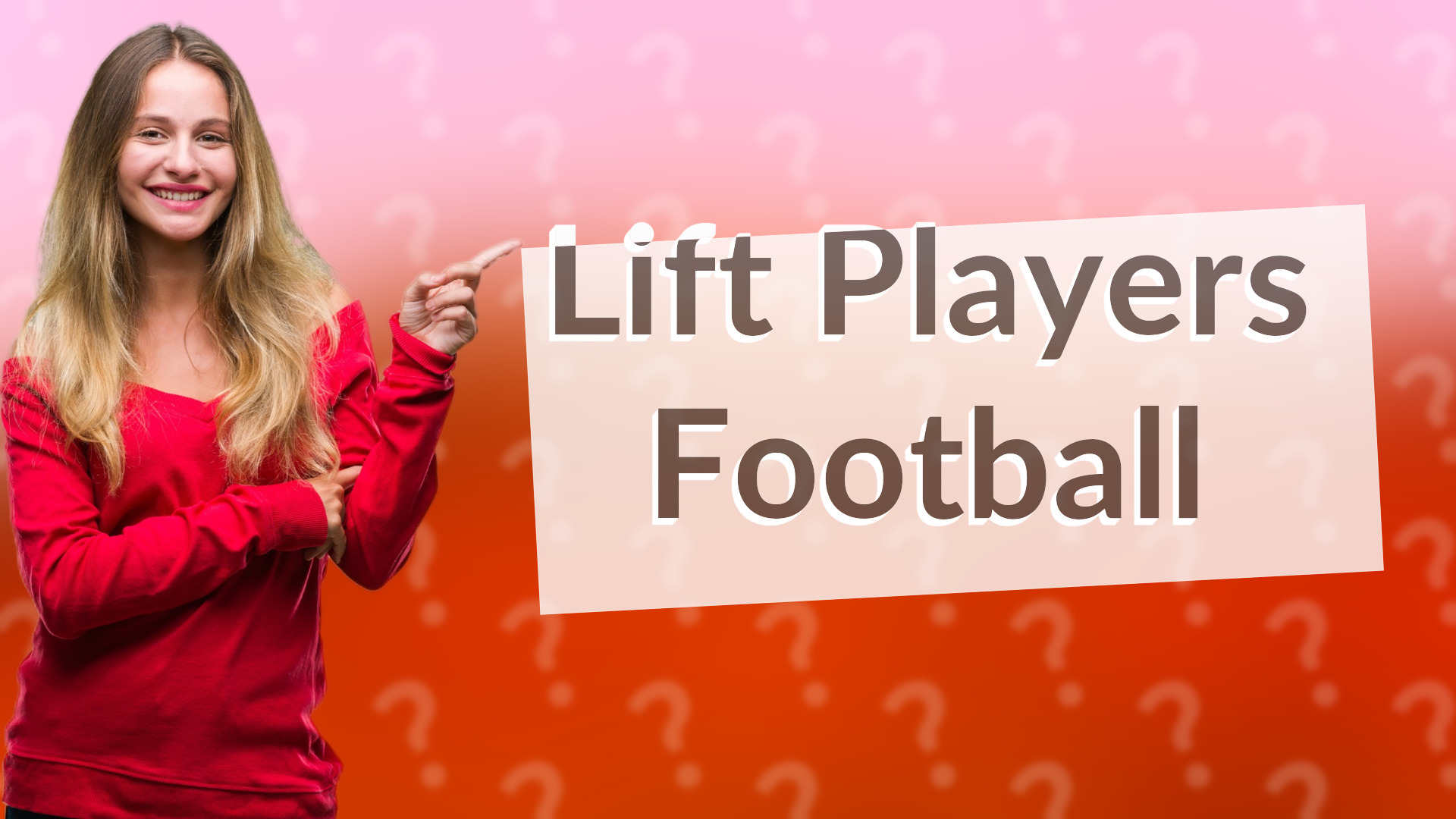 Lift Players Football