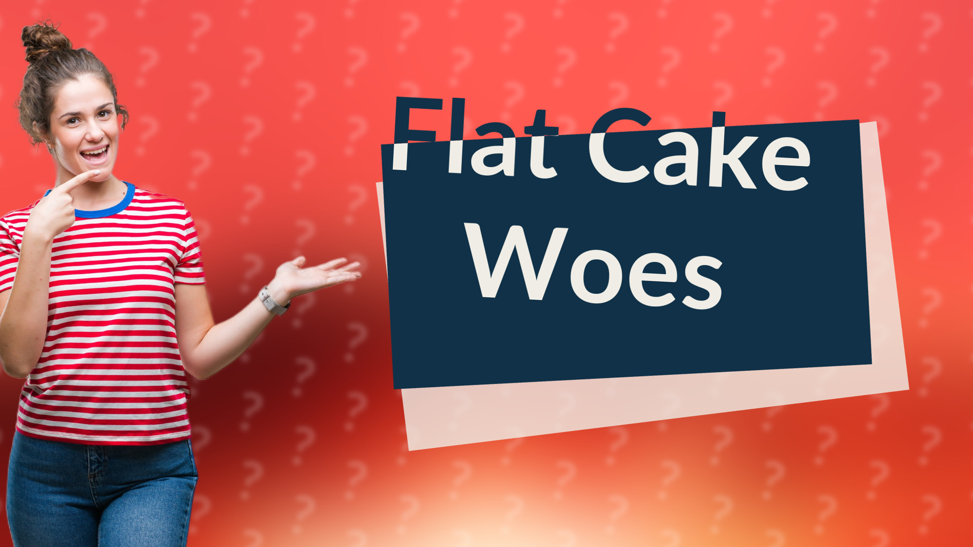 Flat Cake Woes