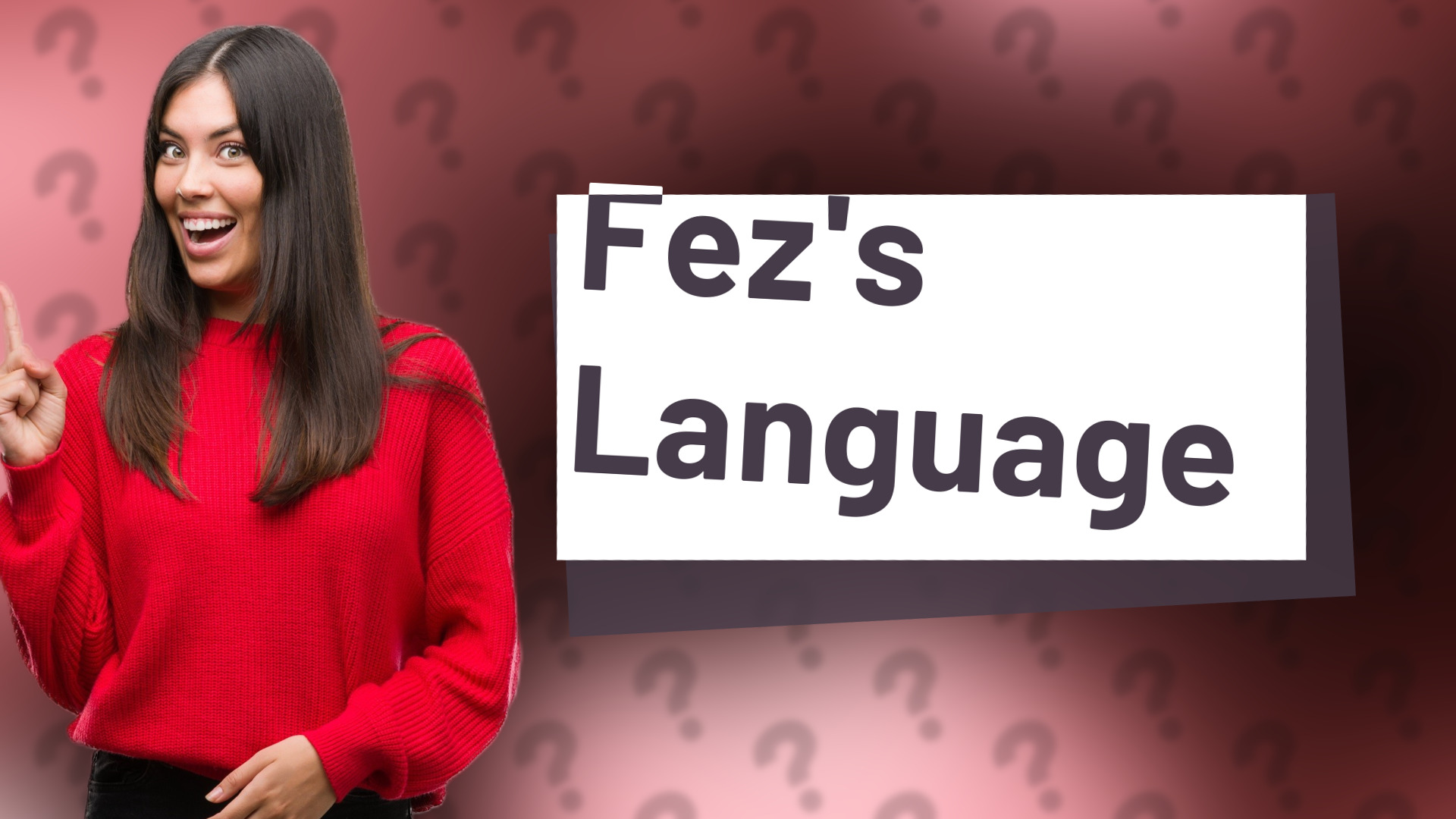Fez's Language