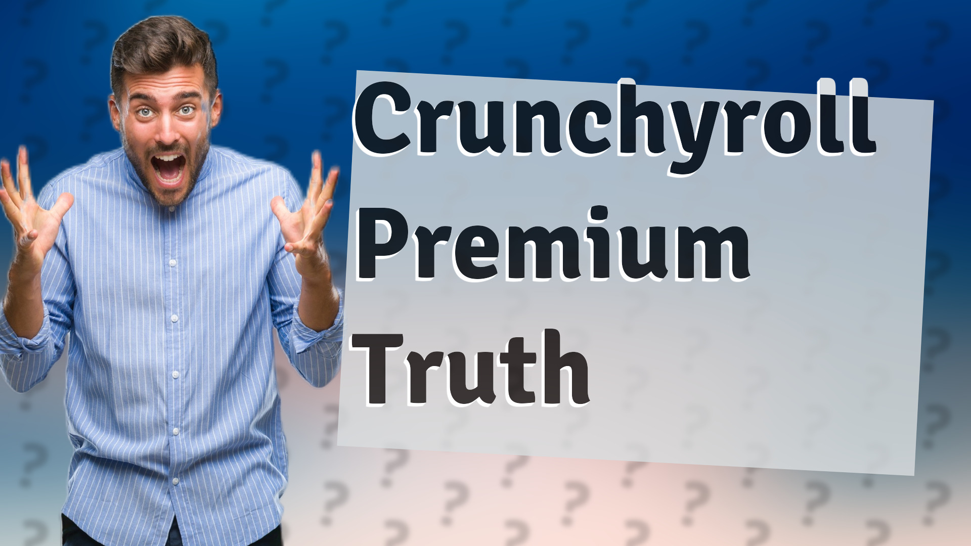 Crunchyroll Premium Truth