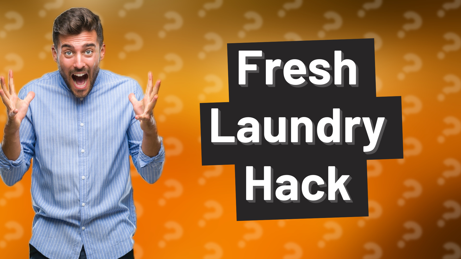 Fresh Laundry Hack