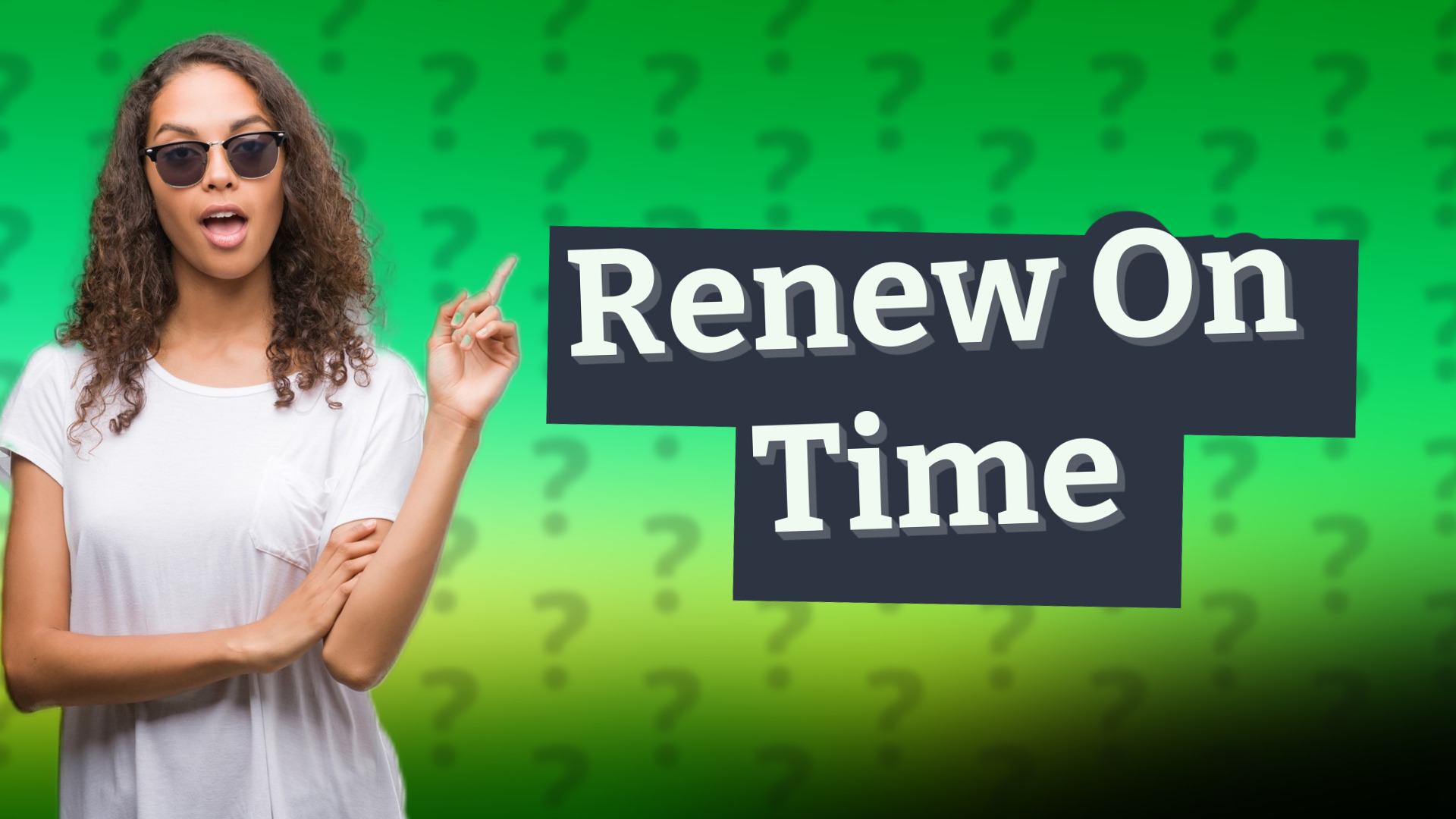 Renew On Time