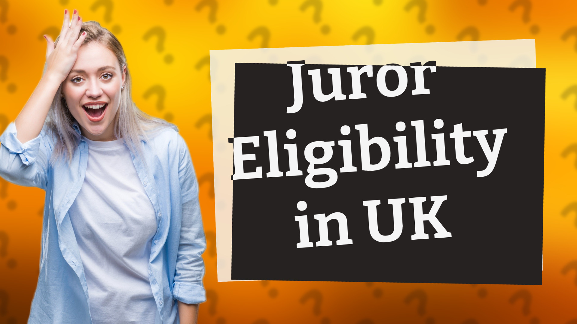Juror Eligibility in UK