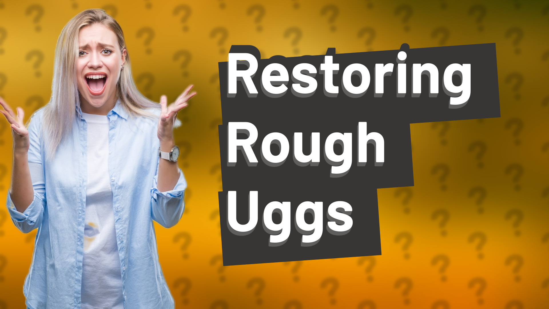Restoring Rough Uggs