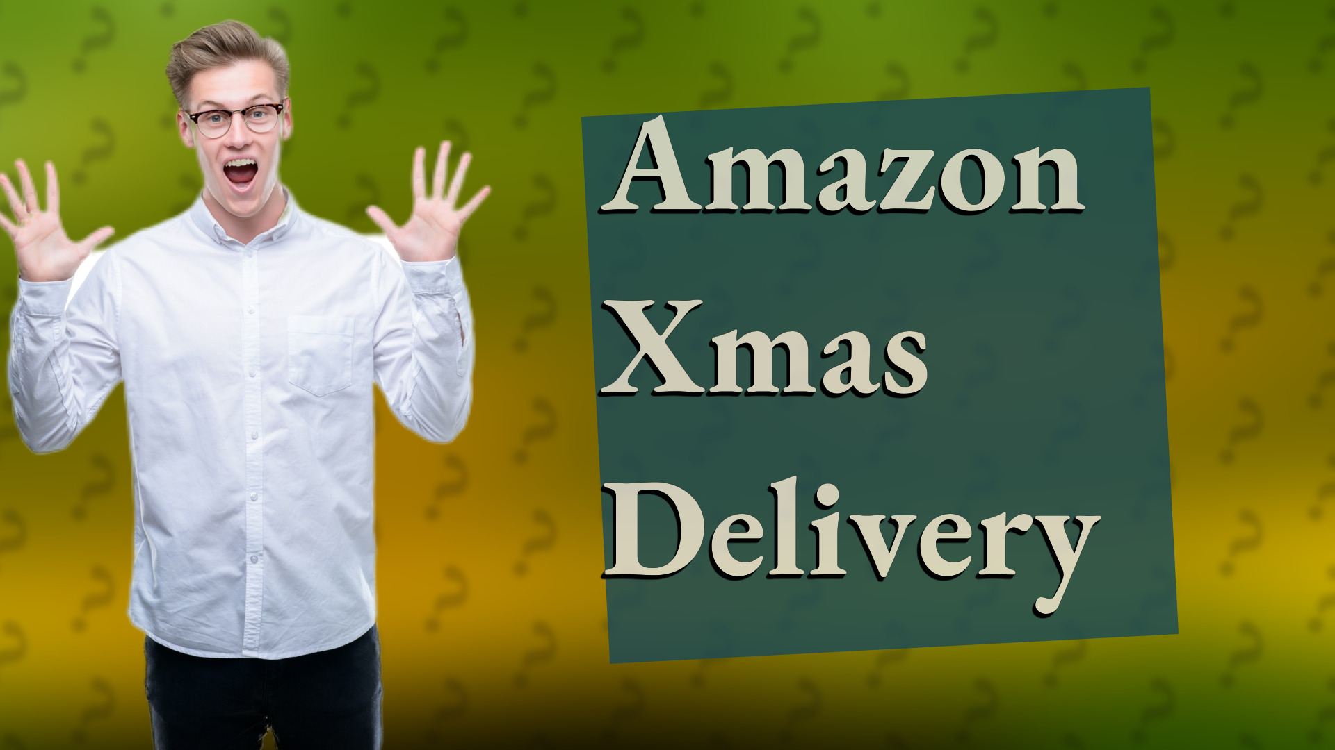 Amazon Xmas Delivery