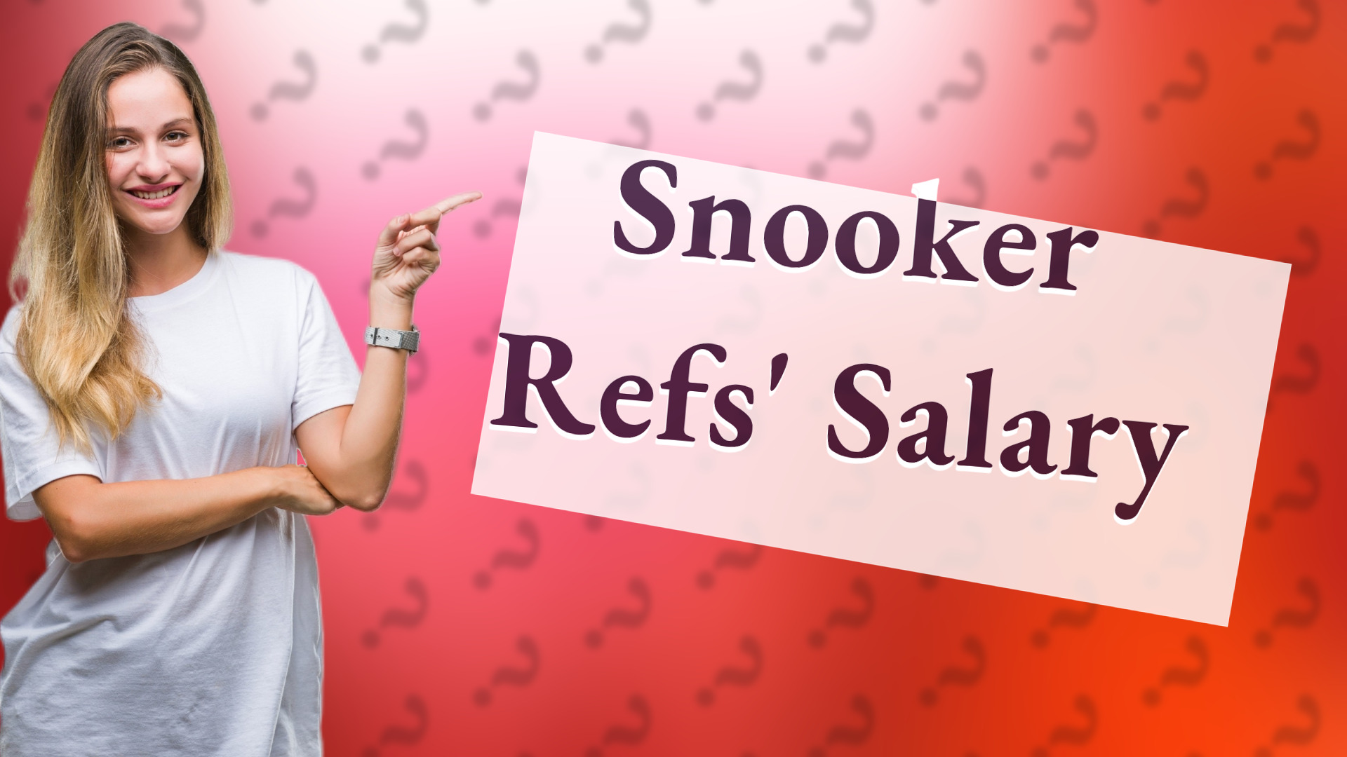 Snooker Refs' Salary