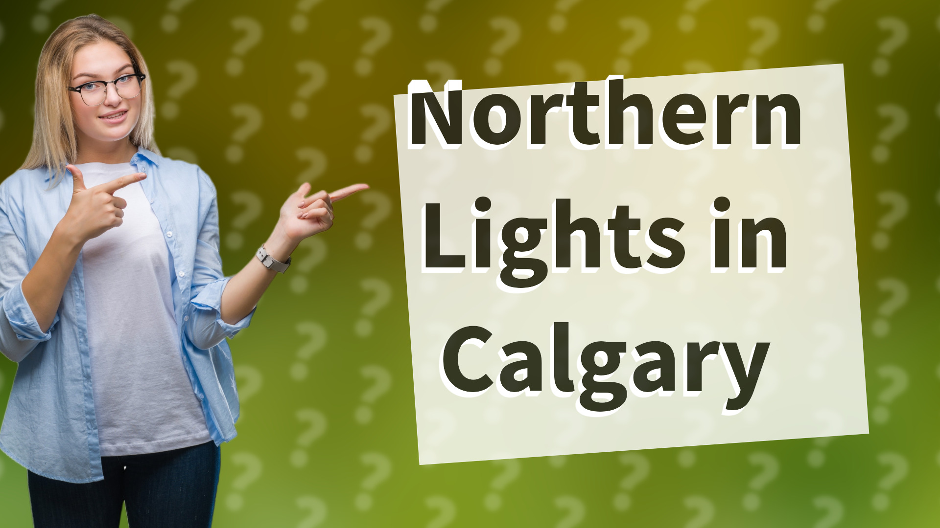 Northern Lights in Calgary