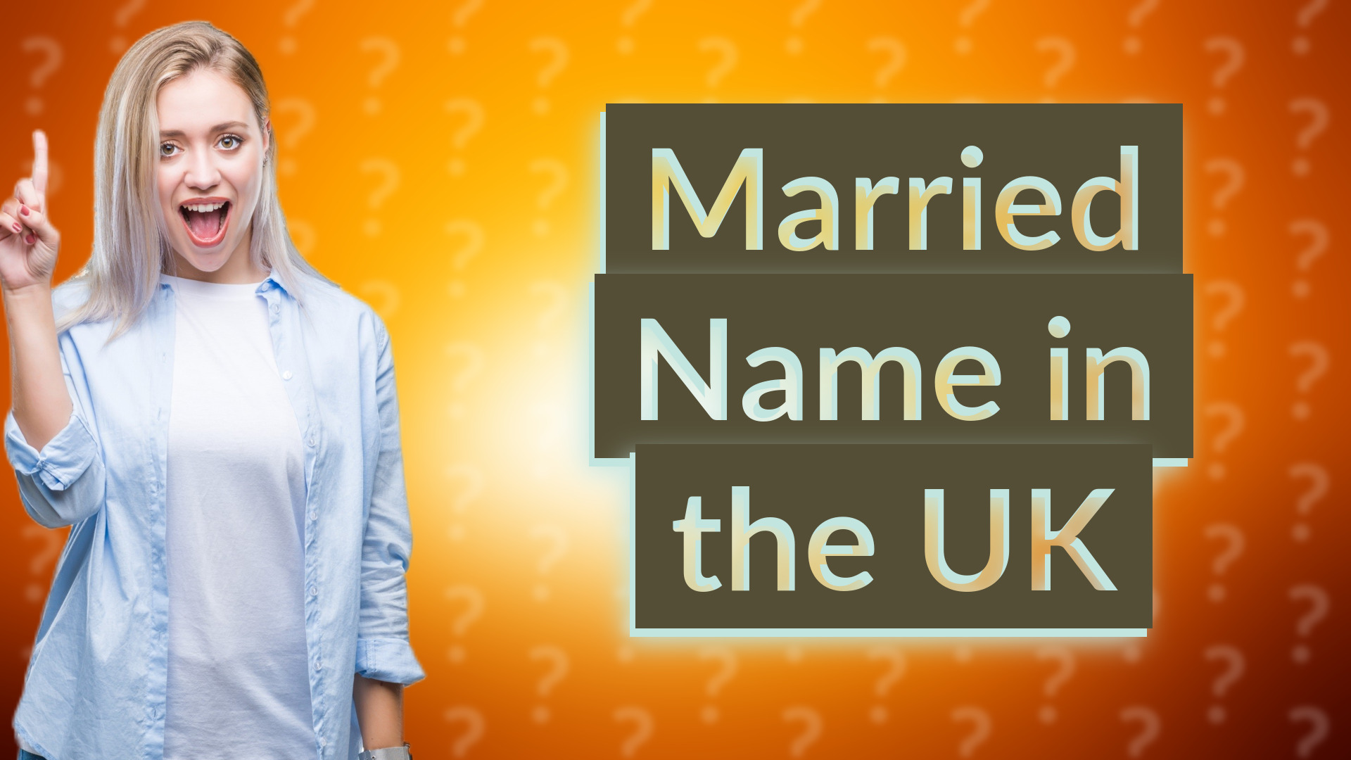 Married Name in the UK