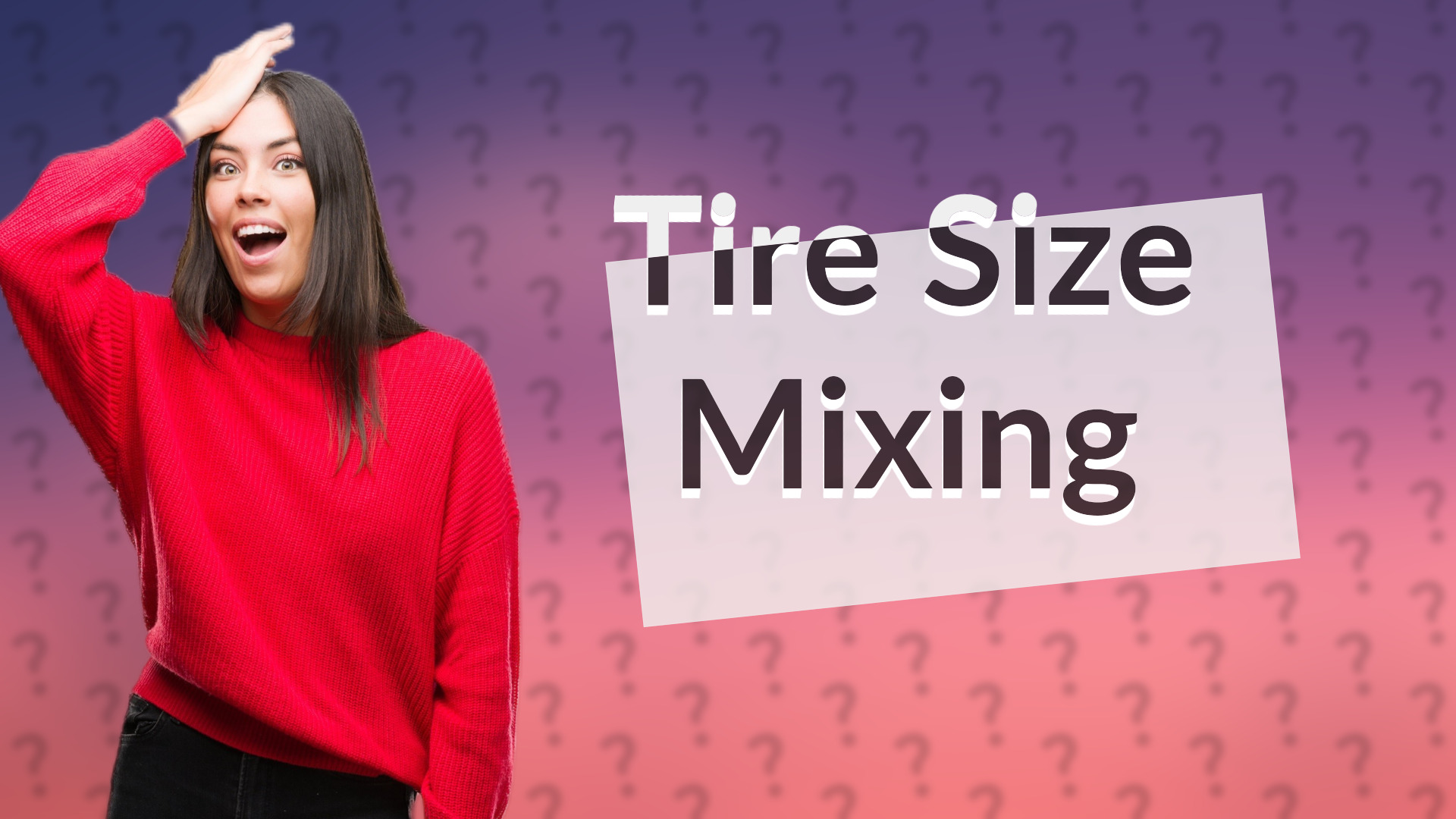 Tire Size Mixing