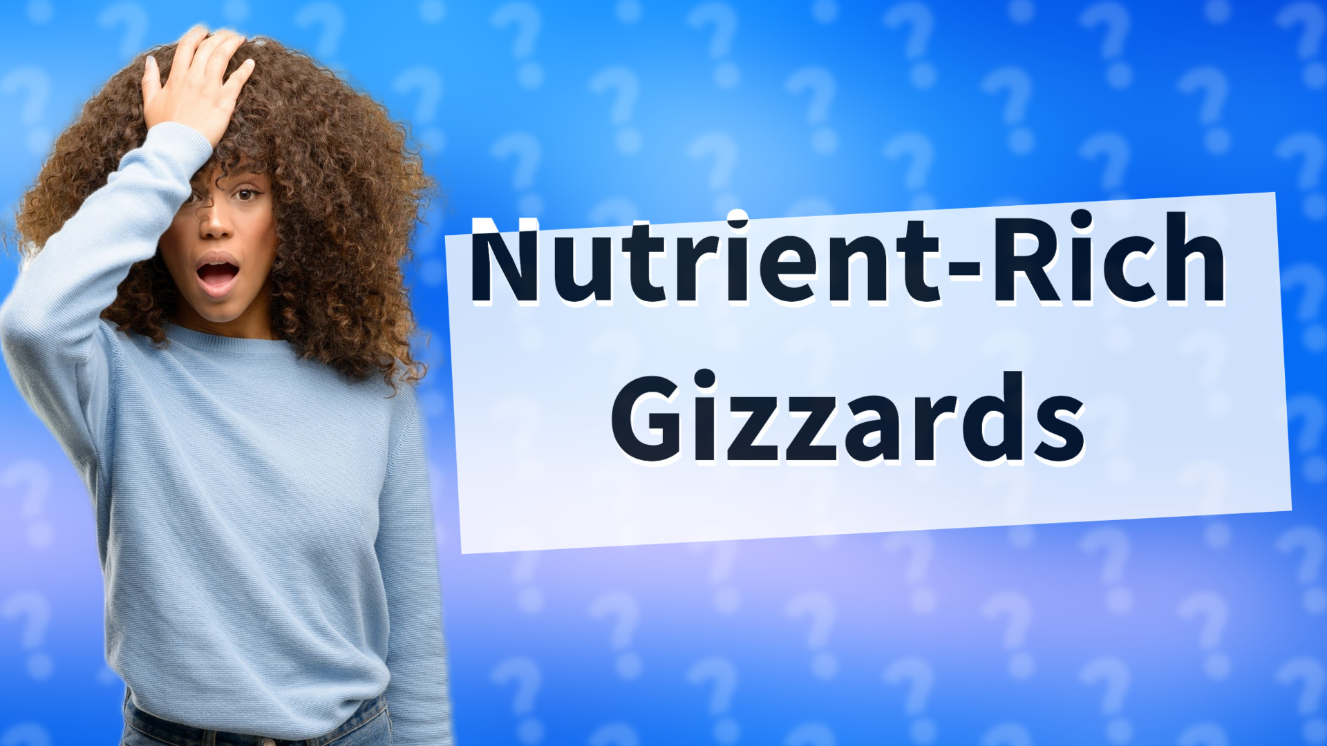Nutrient-Rich Gizzards