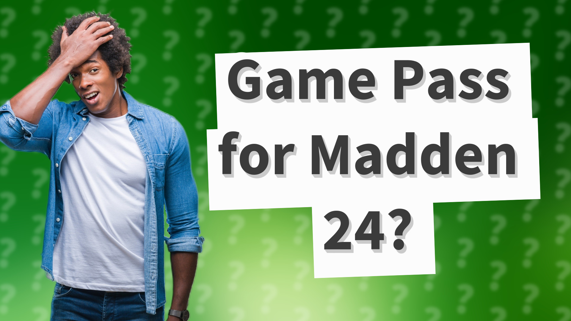 Game Pass for Madden 24?