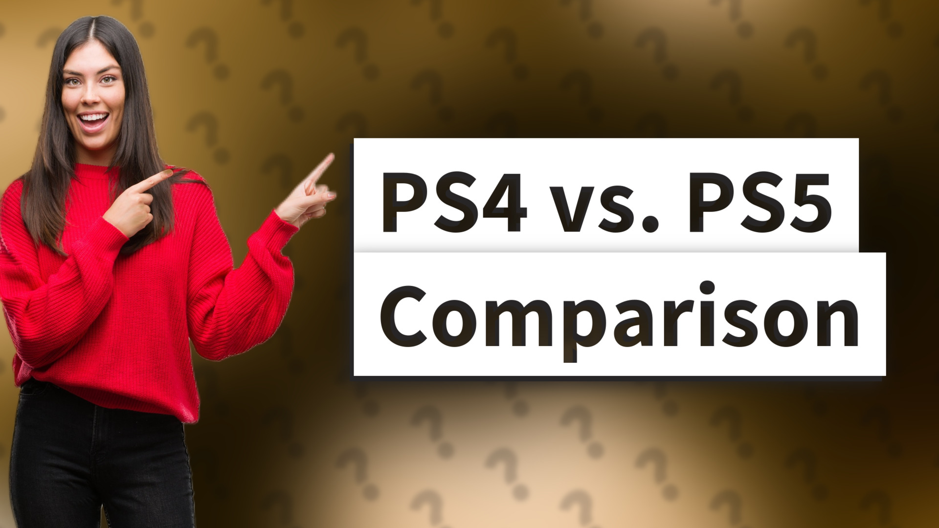 PS4 vs. PS5 Comparison