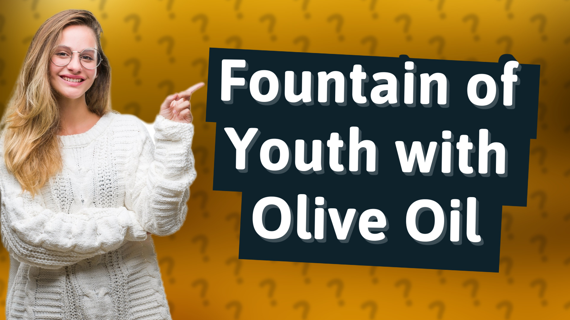 Fountain of Youth with Olive Oil