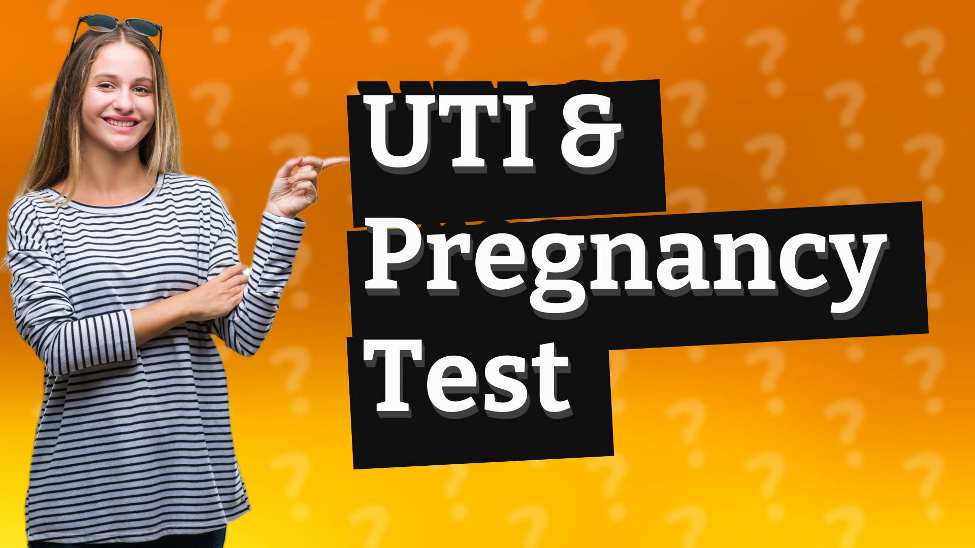 UTI & Pregnancy Test