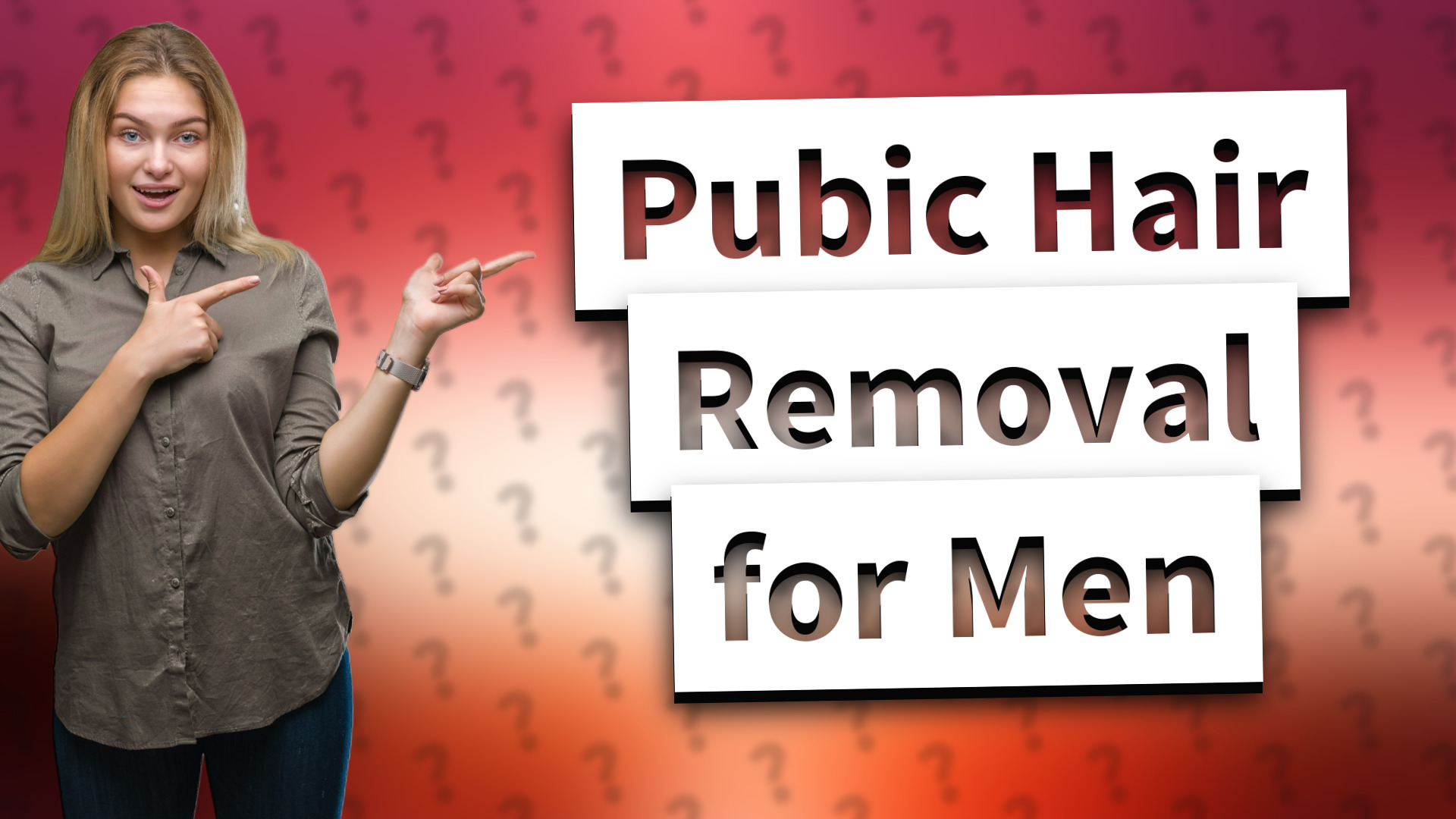 Pubic Hair Removal for Men