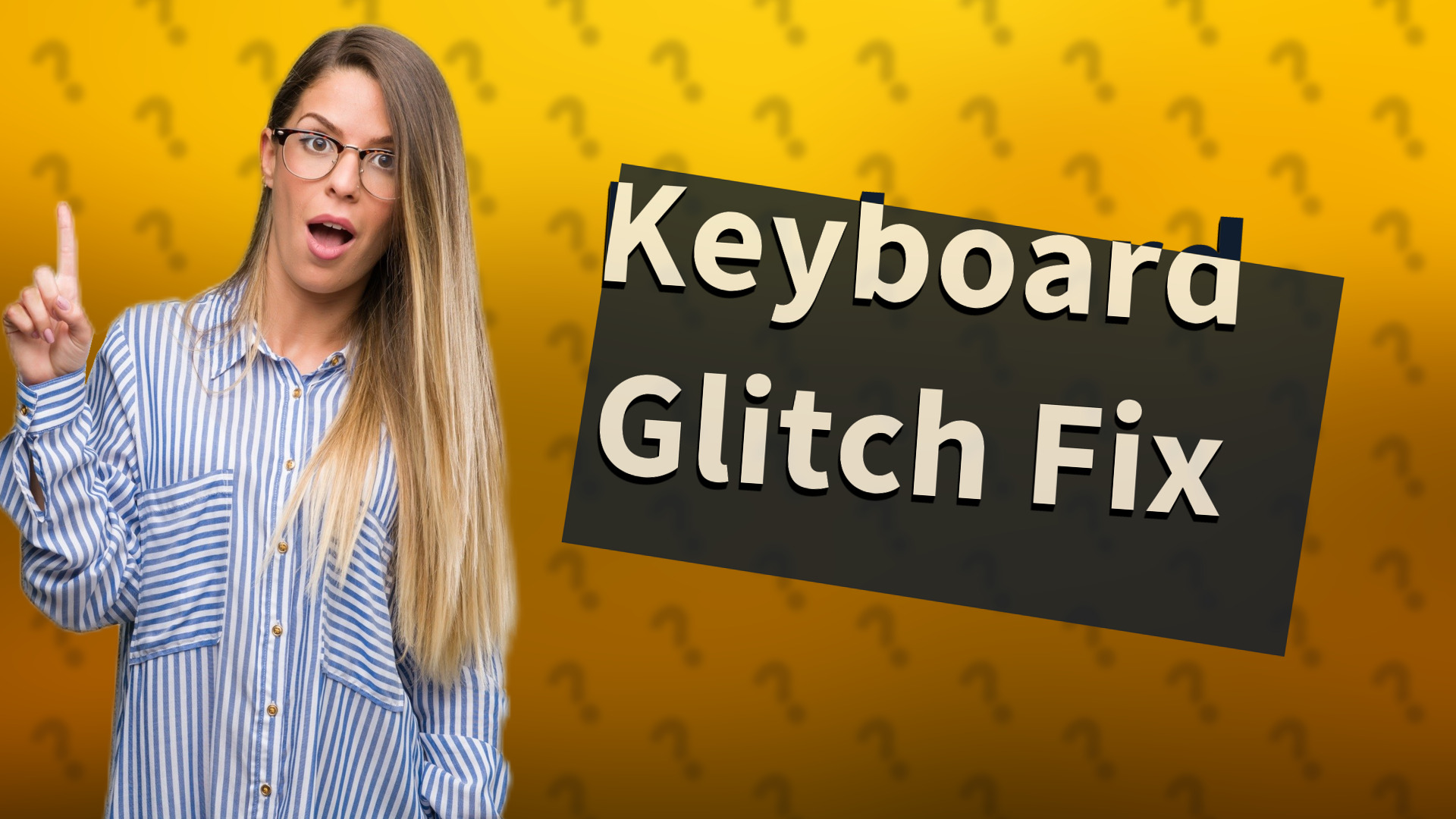 Keyboard Glitch Fix