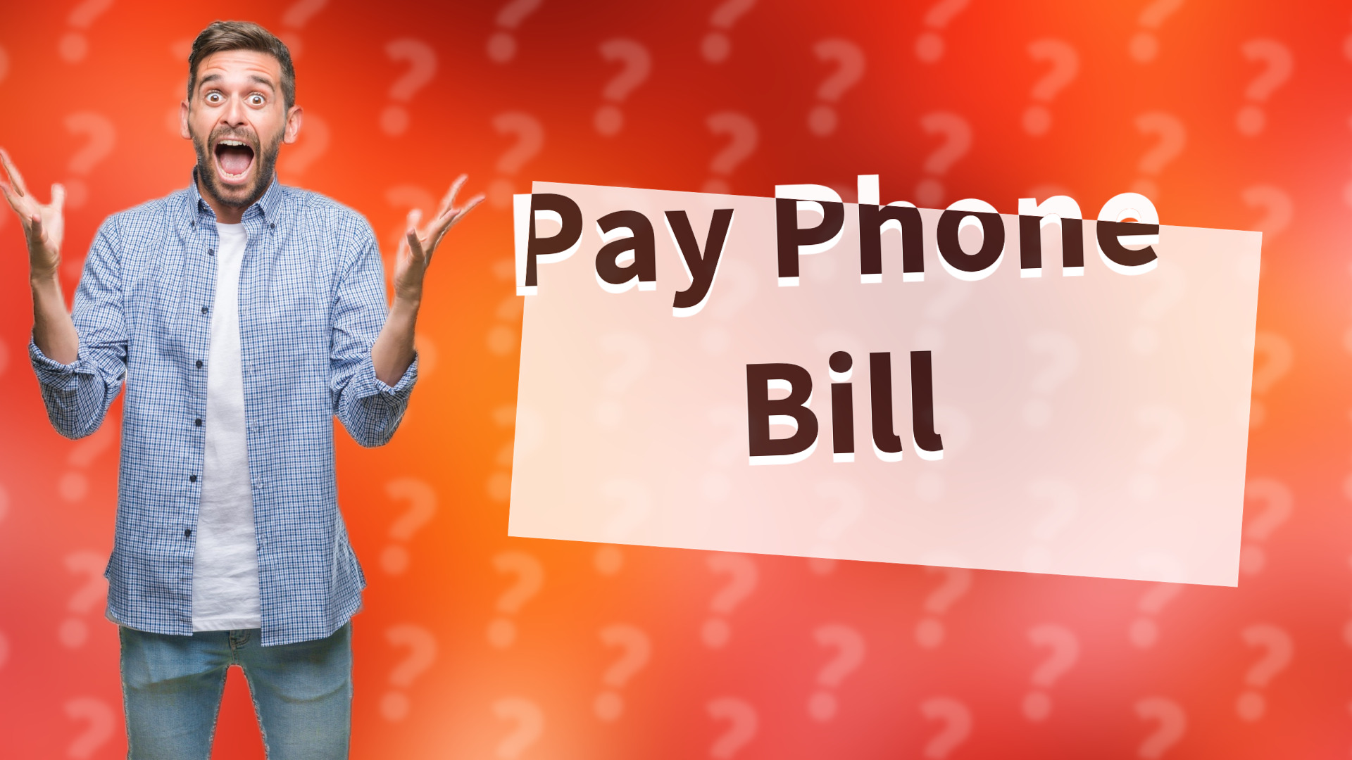 Pay Phone Bill