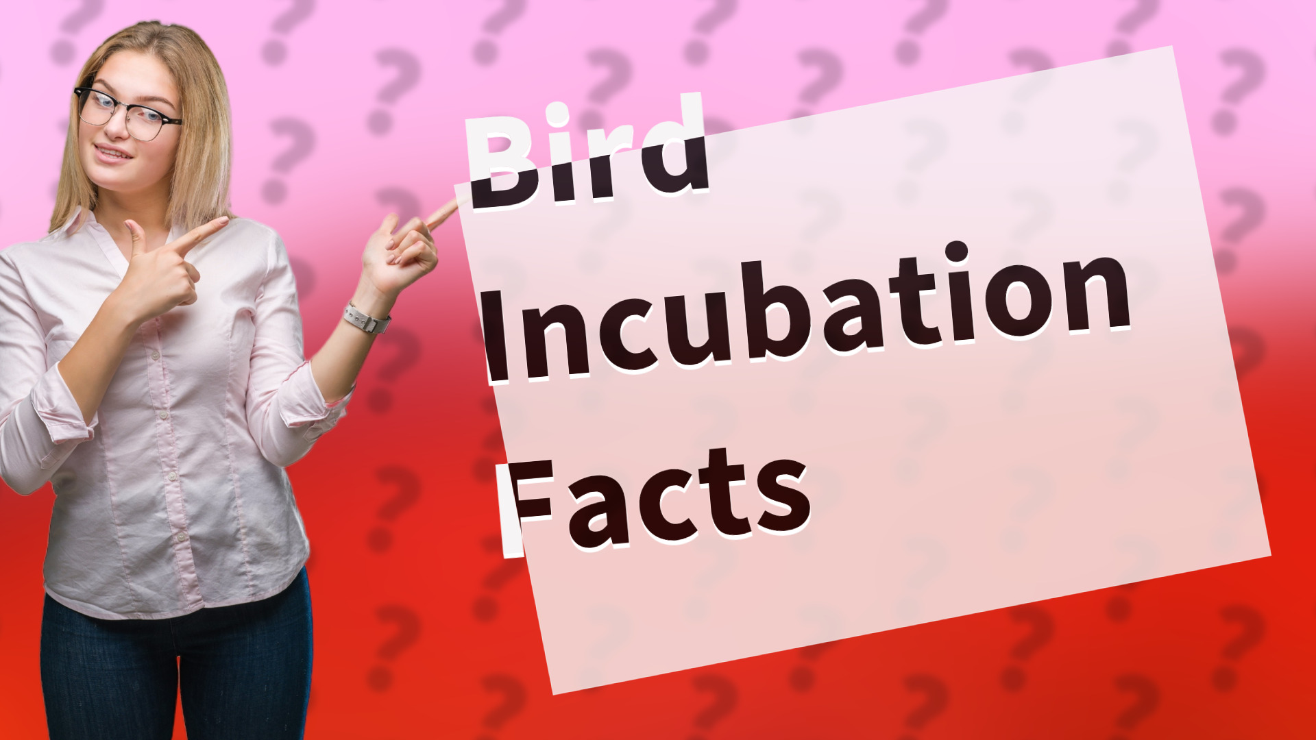 Bird Incubation Facts