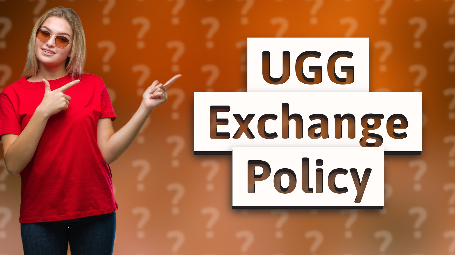 UGG Exchange Policy