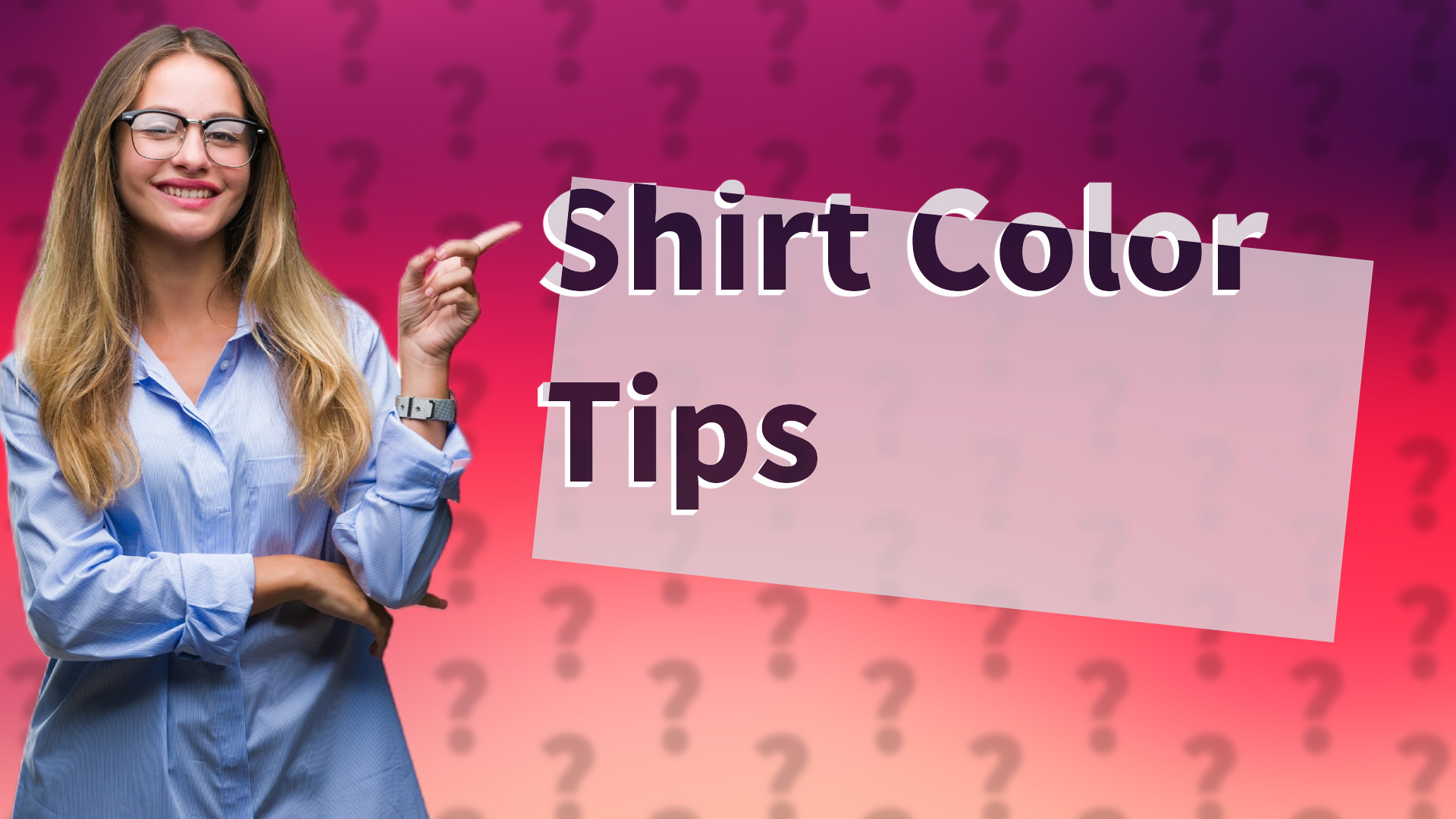 Shirt Color Tips