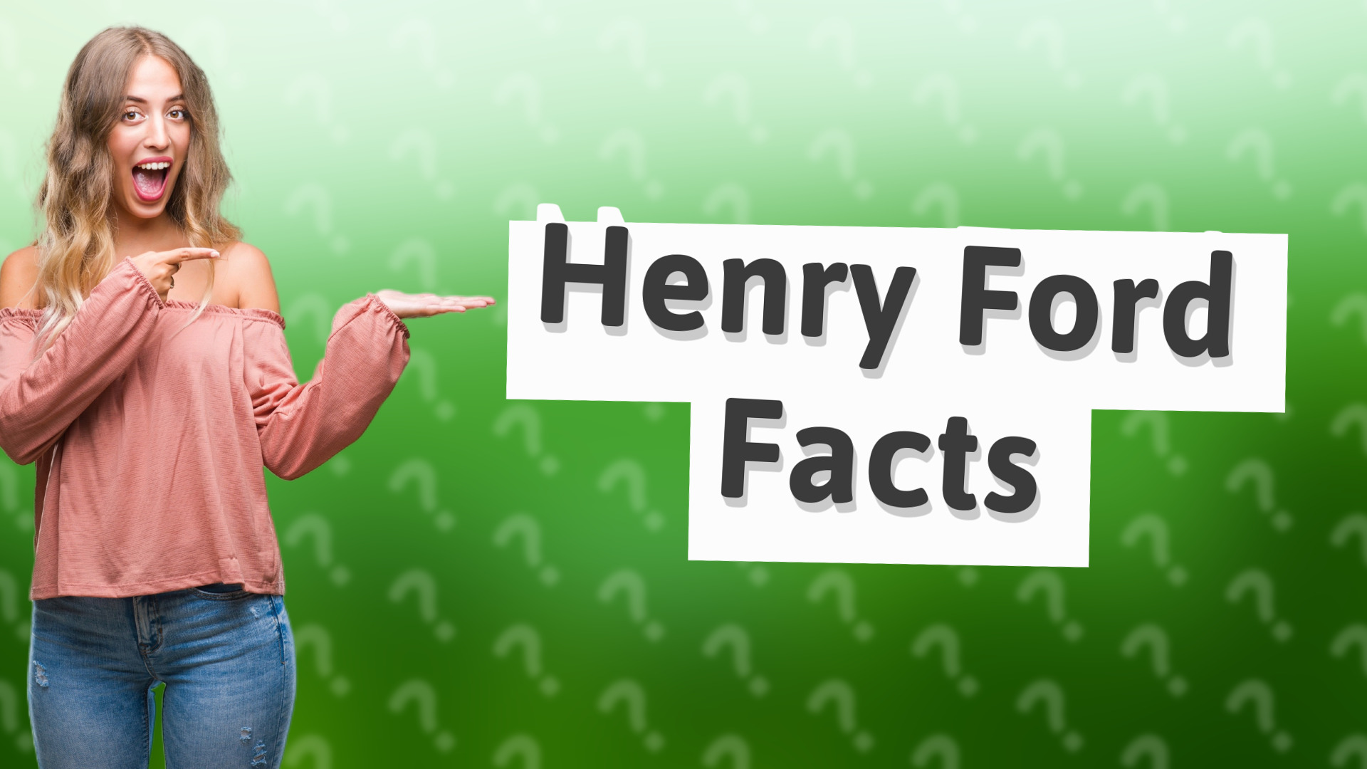 Henry Ford Facts