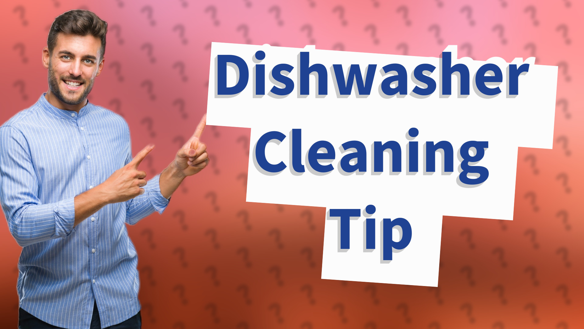 Dishwasher Cleaning Tip