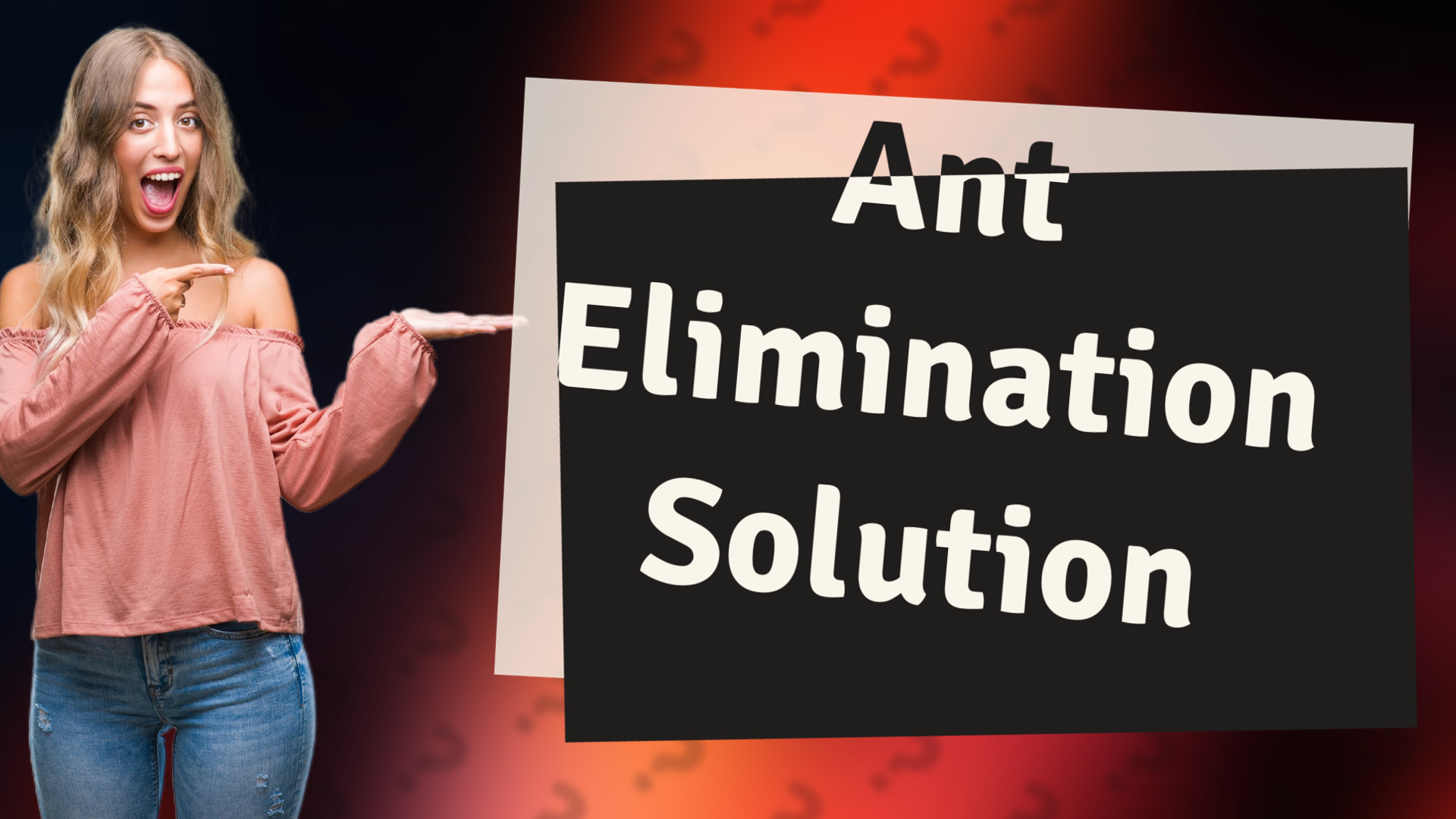 Ant Elimination Solution