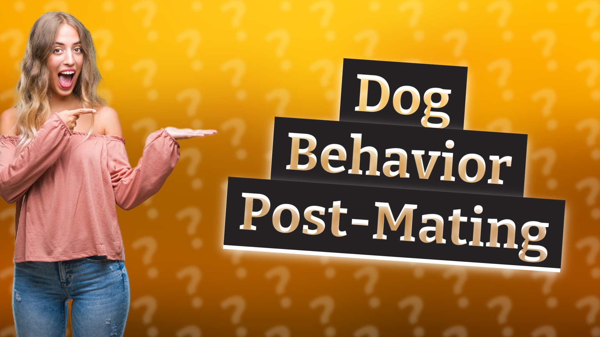 Dog Behavior Post-Mating