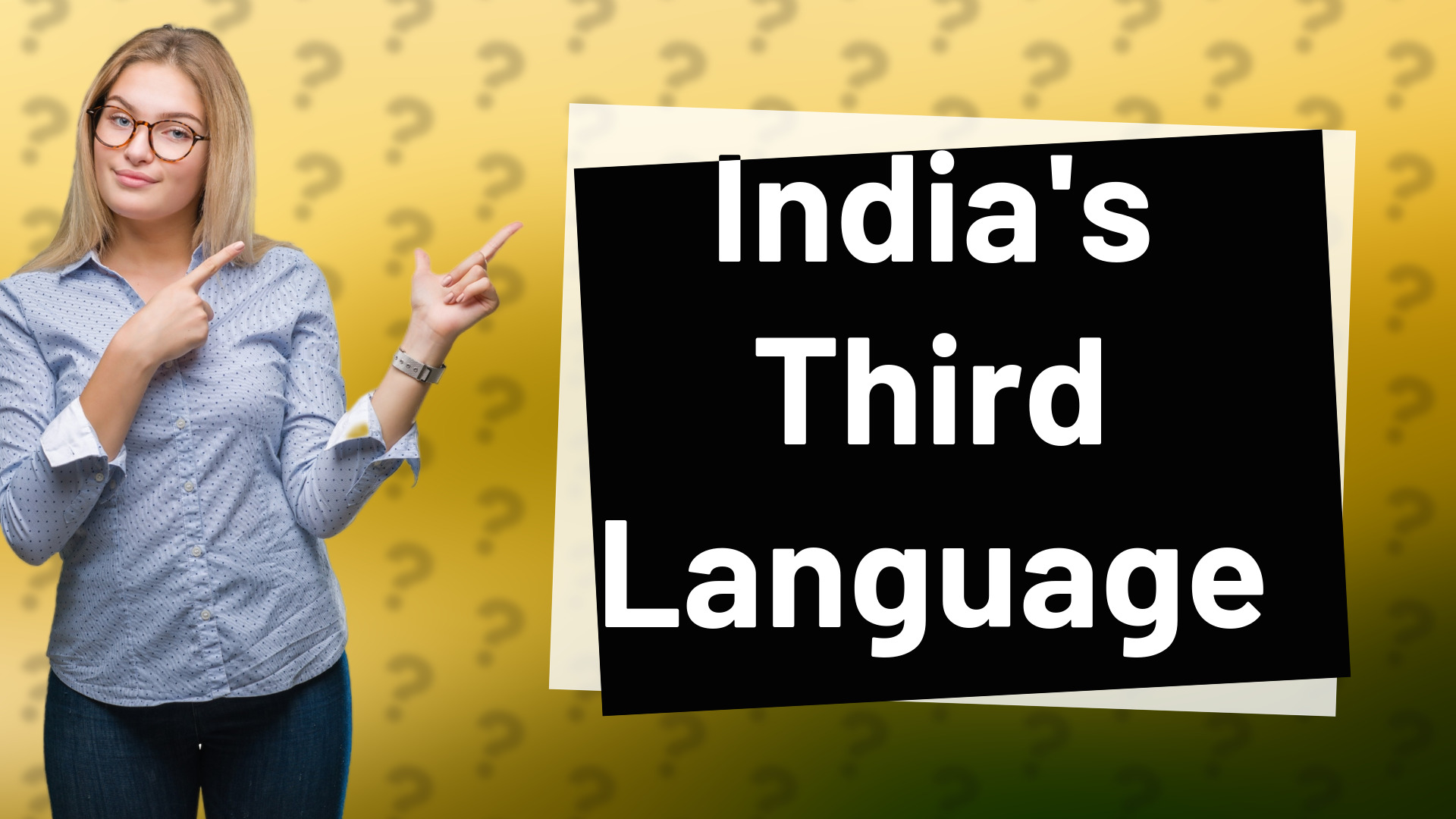 India's Third Language