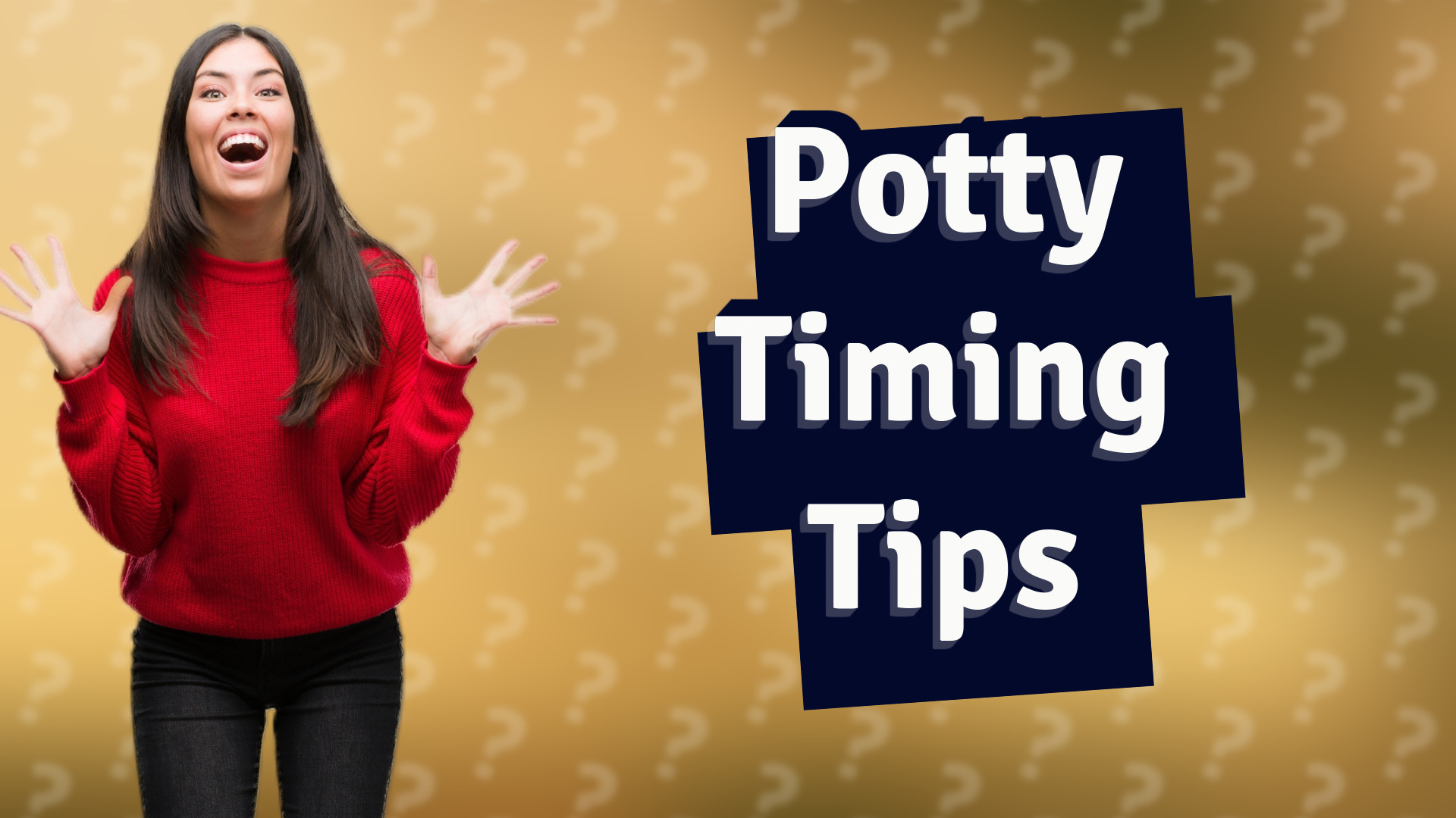 Potty Timing Tips