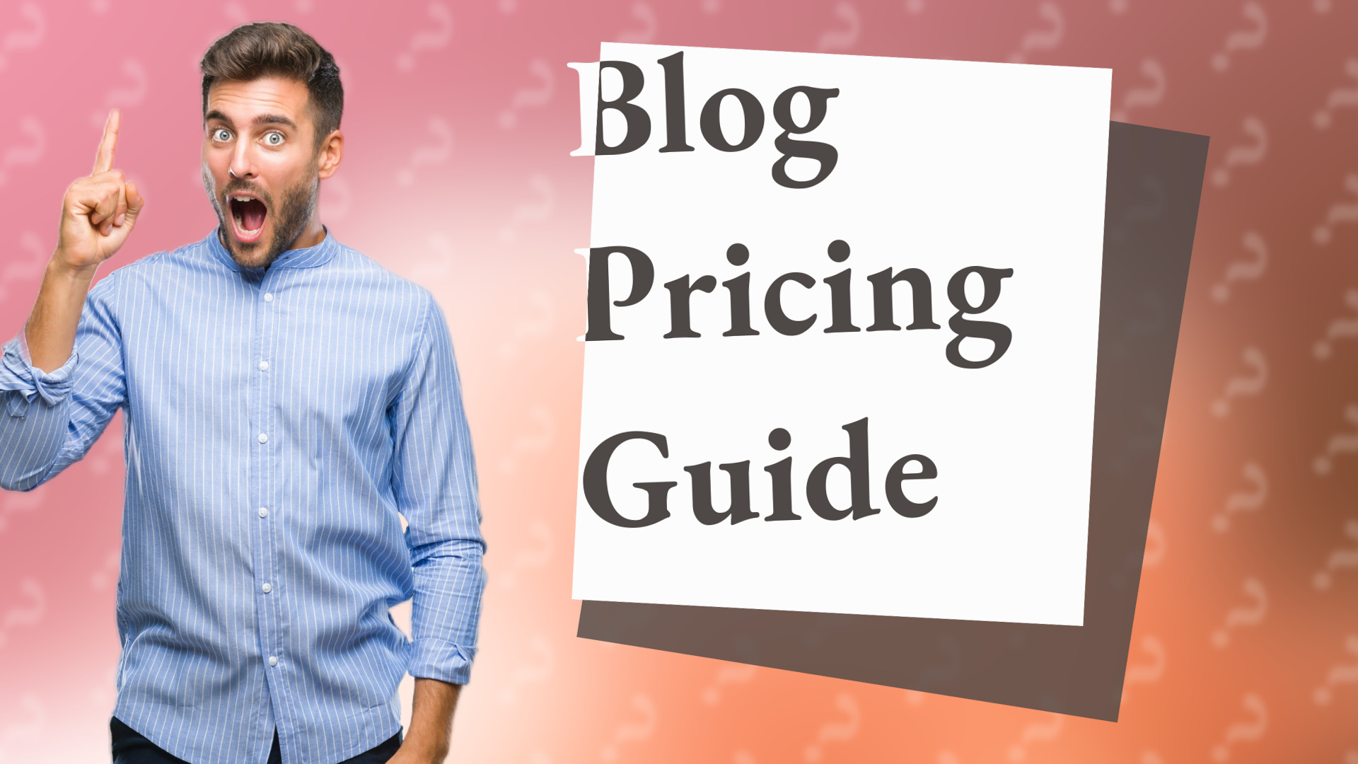 Blog Pricing Guide