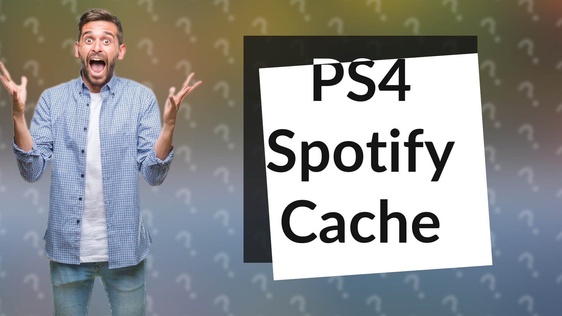 PS4 Spotify Cache
