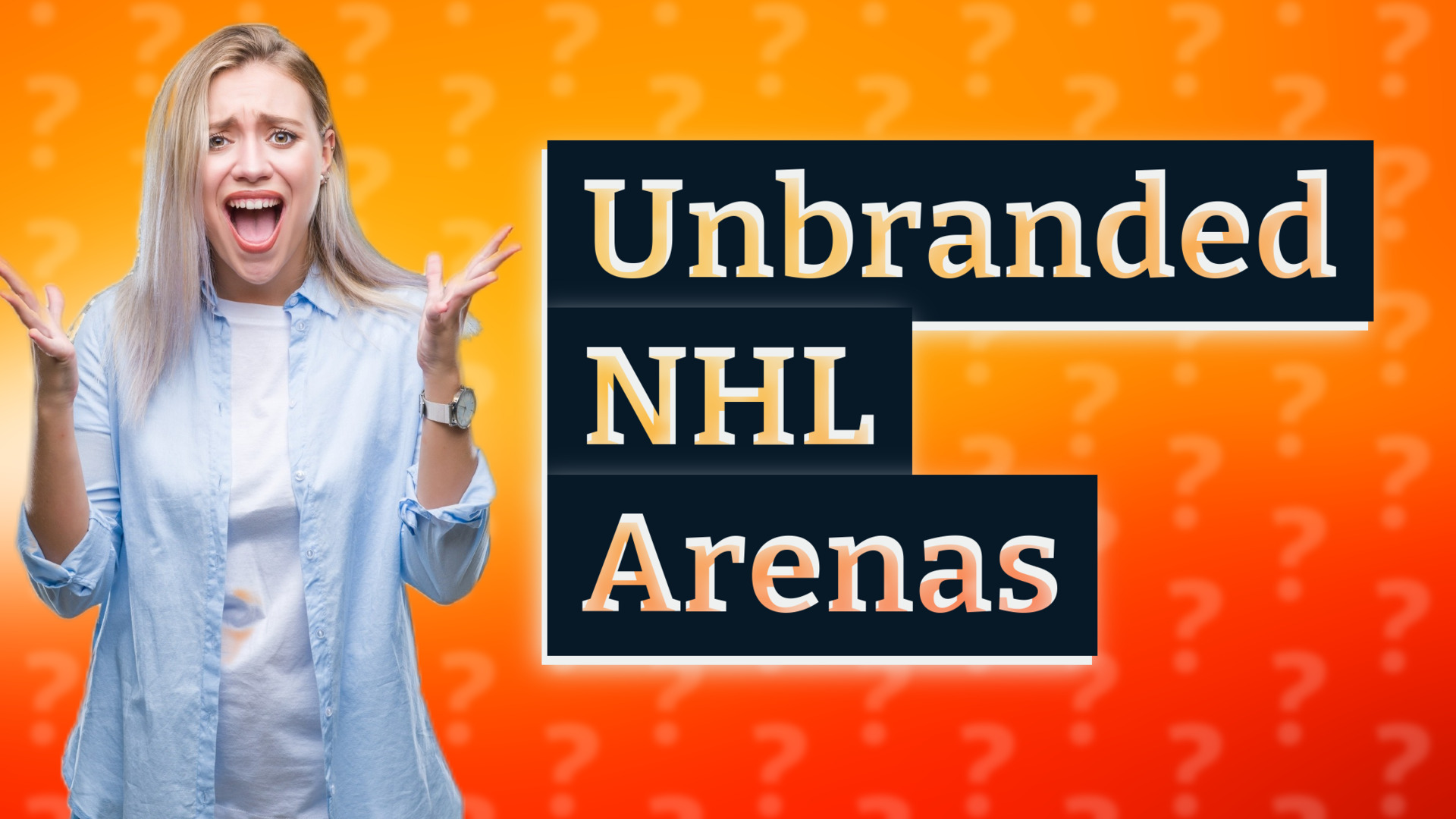 Unbranded NHL Arenas