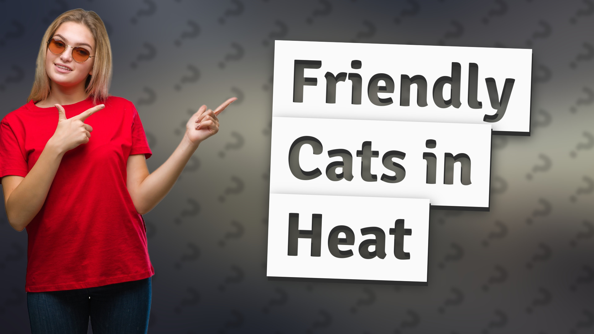 Friendly Cats in Heat