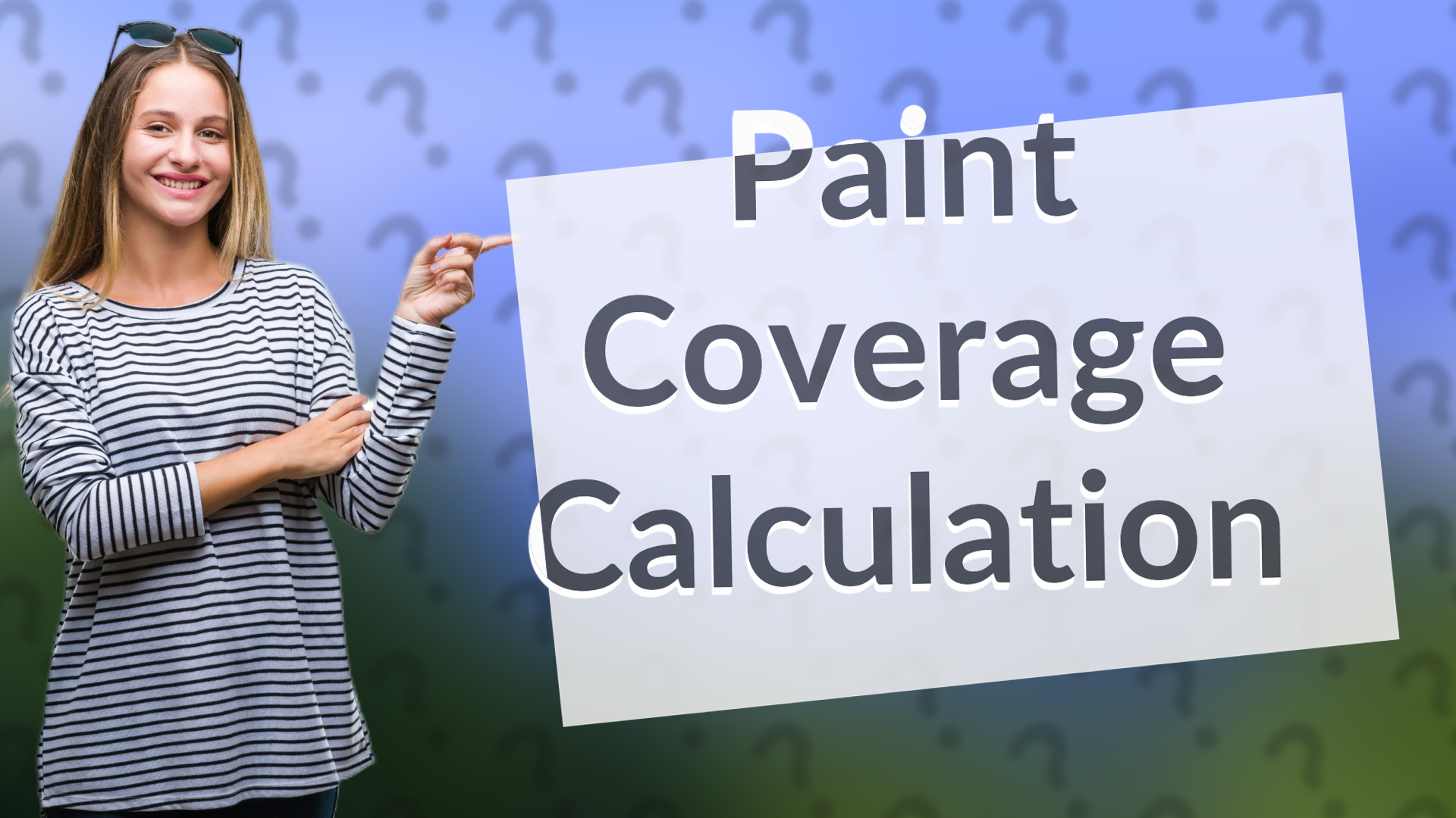 Paint Coverage Calculation