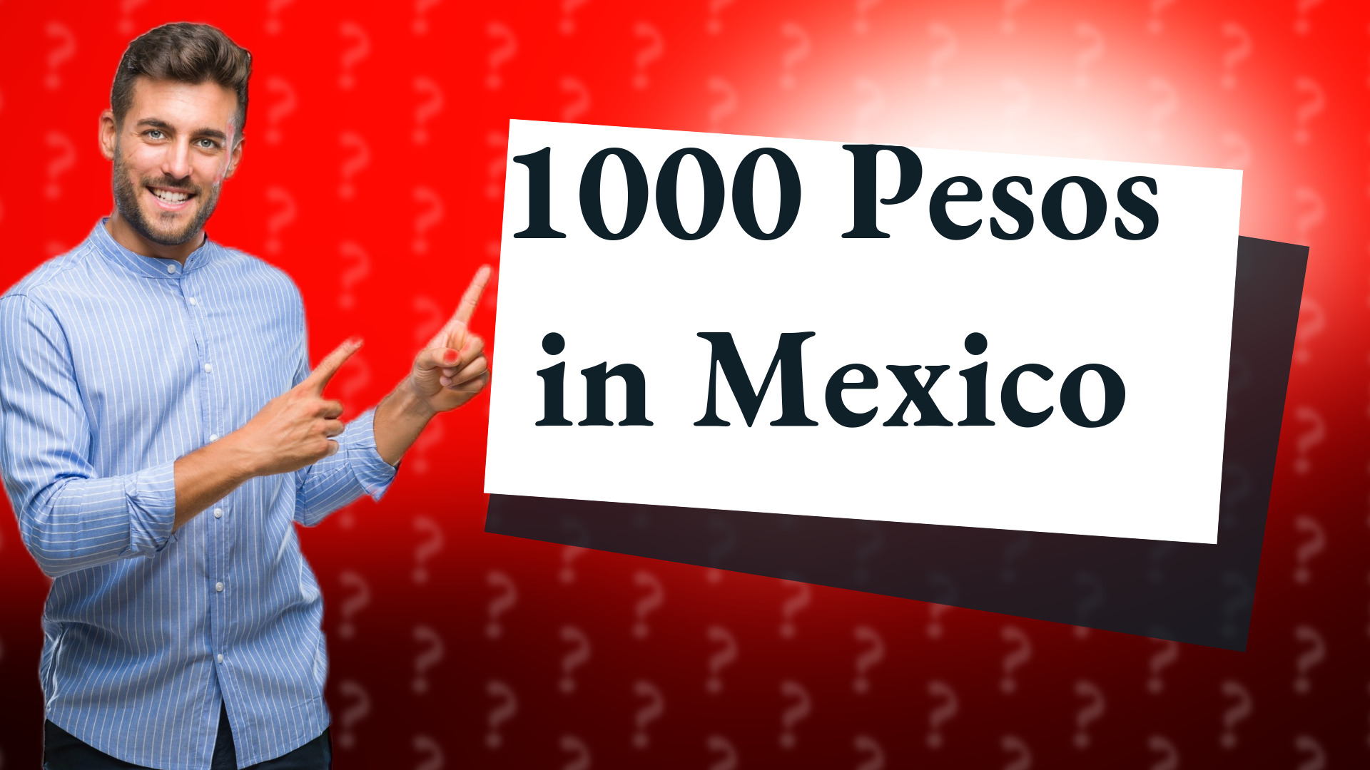 1000 Pesos in Mexico
