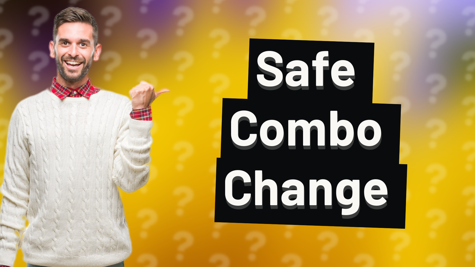 Safe Combo Change