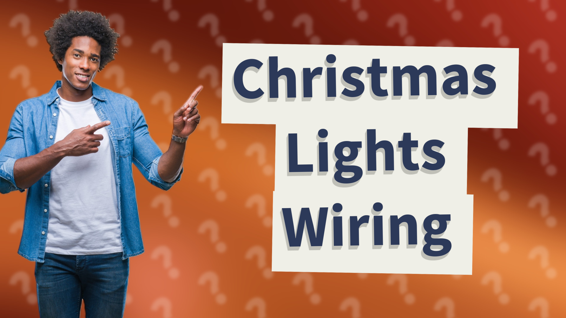 Christmas Lights Wiring
