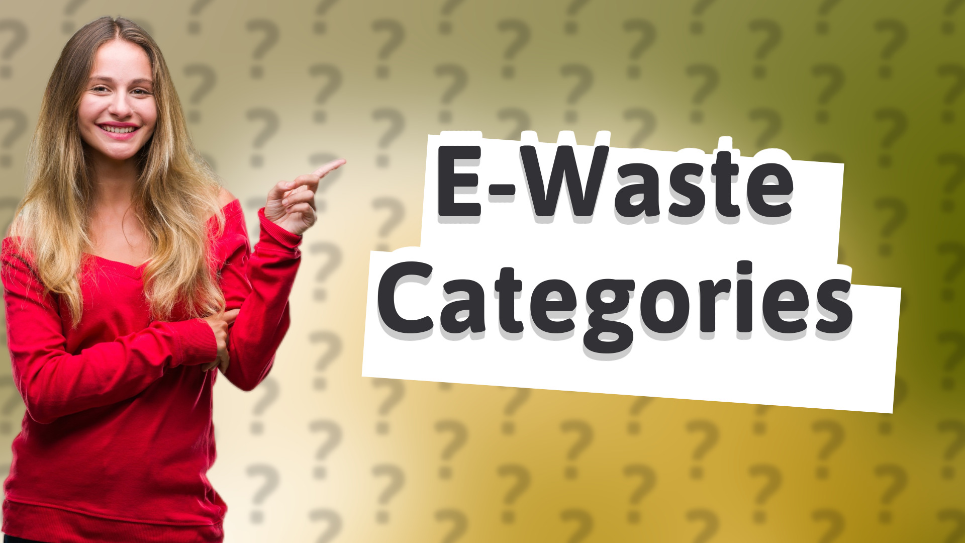 E-Waste Categories