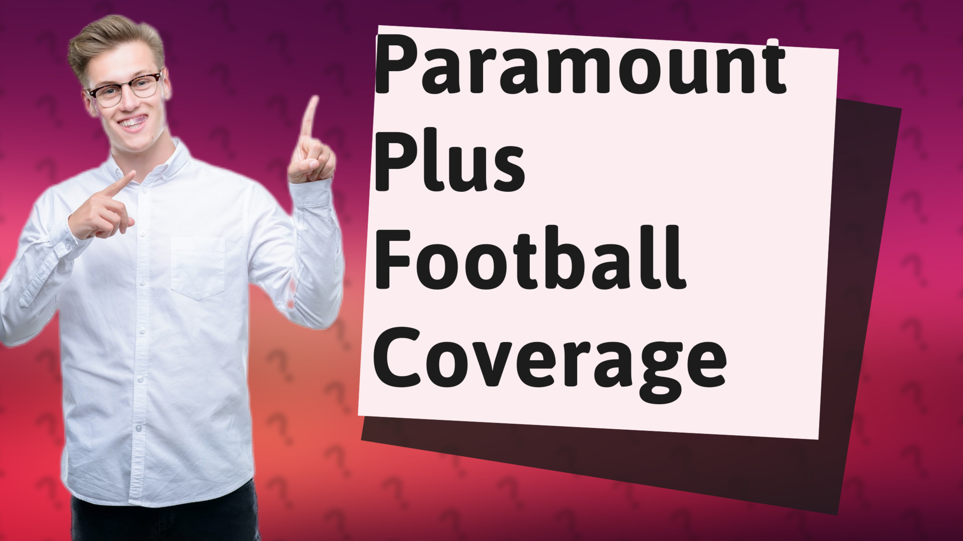 Paramount Plus Football Coverage