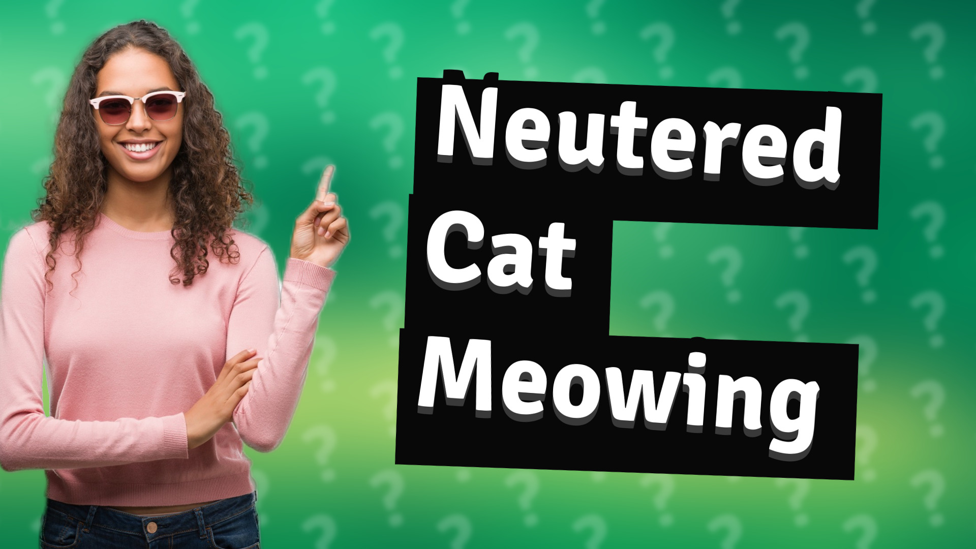 Neutered Cat Meowing