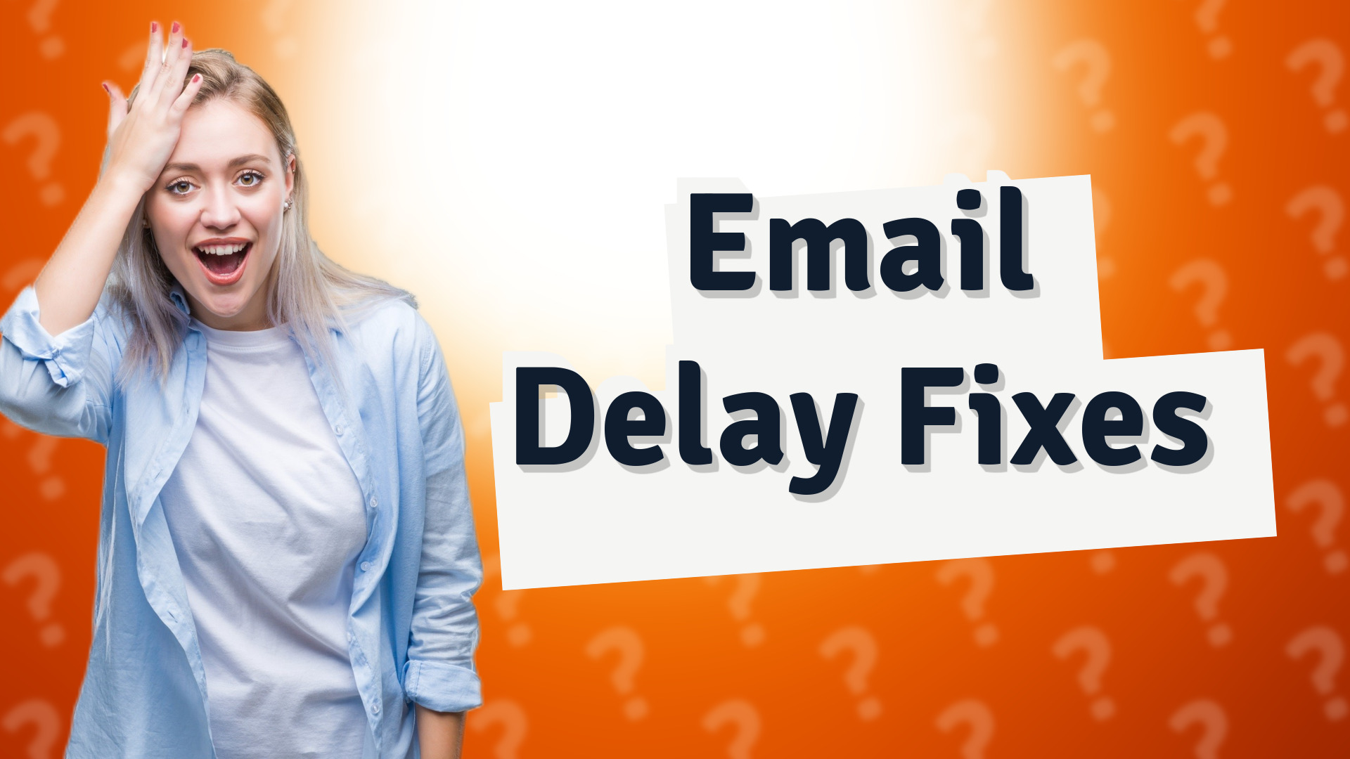 Email Delay Fixes