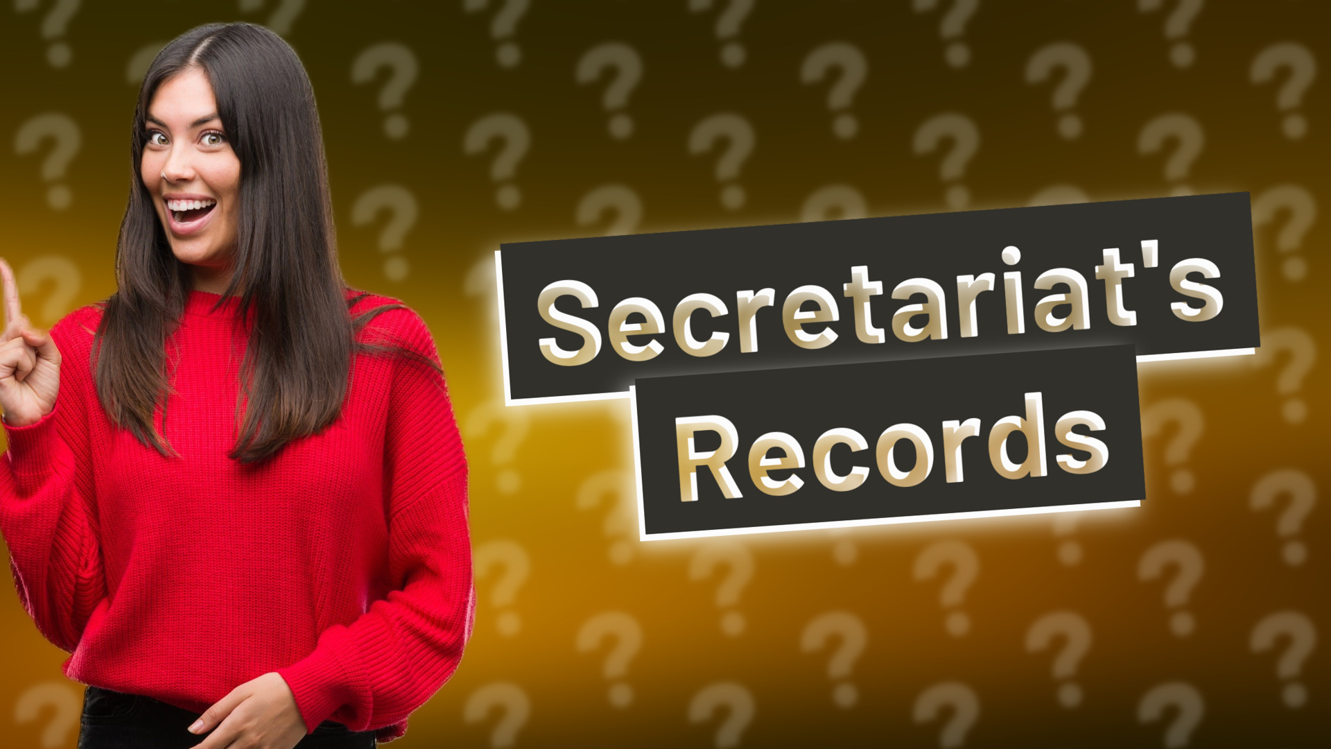 Secretariat's Records
