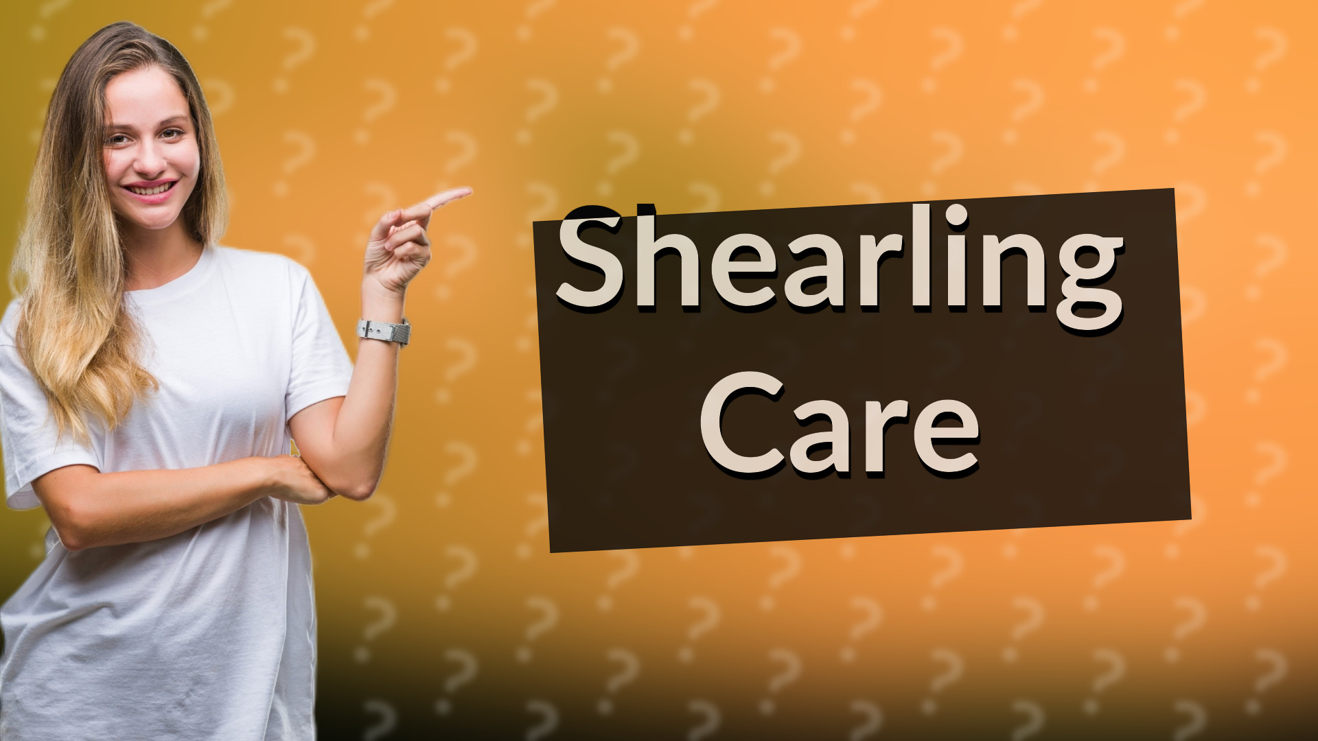 Shearling Care